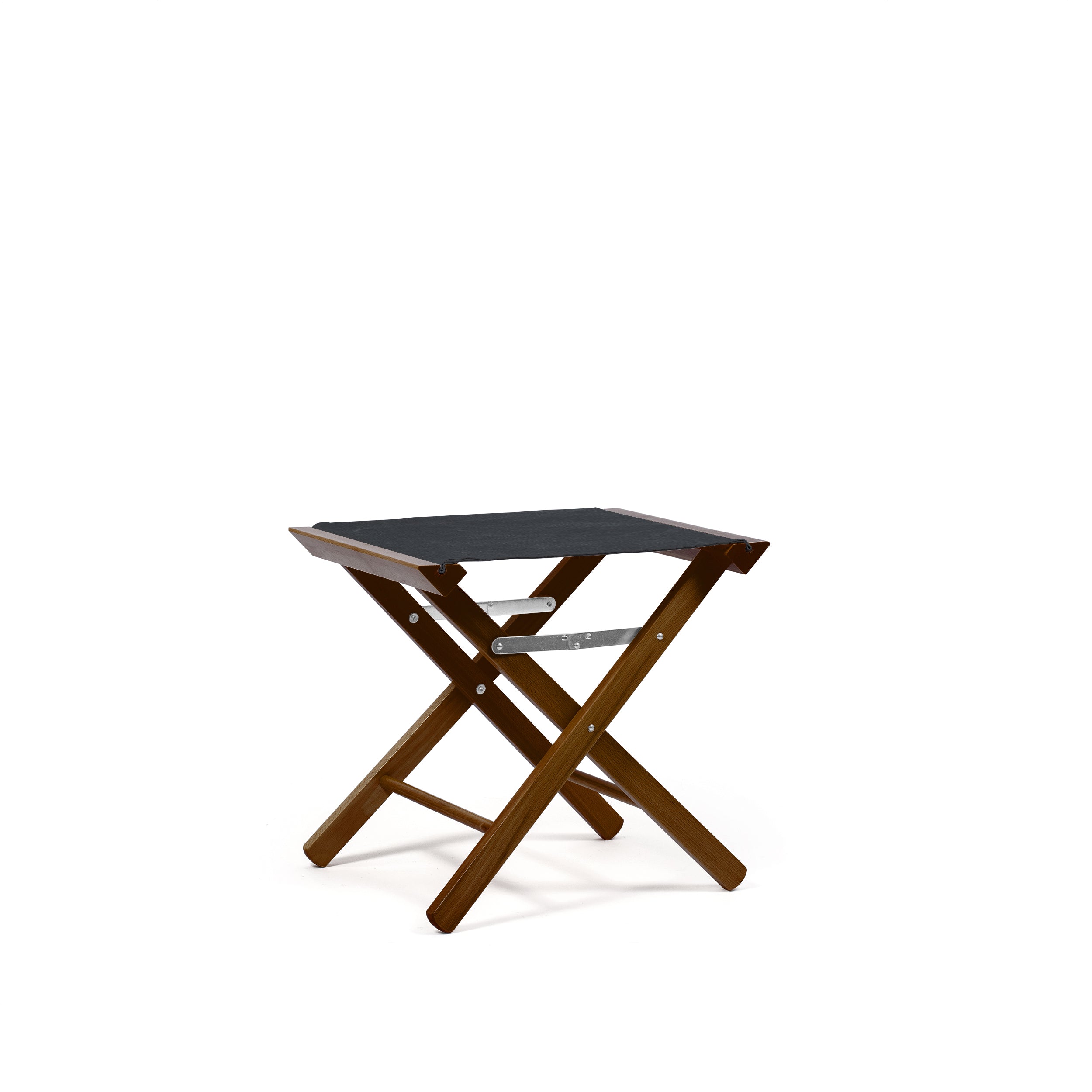 Footstool Charcoal Black