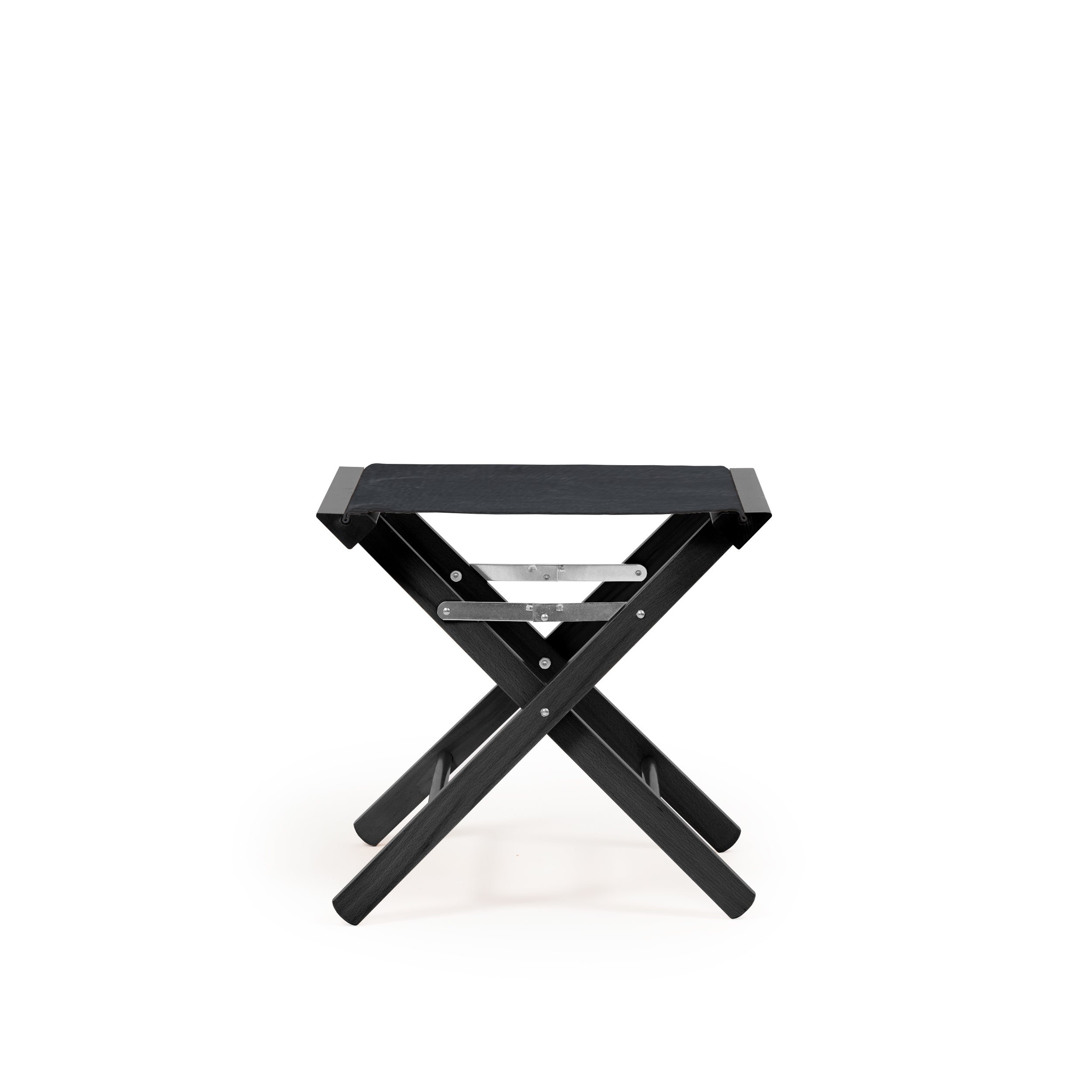 Footstool Charcoal Black