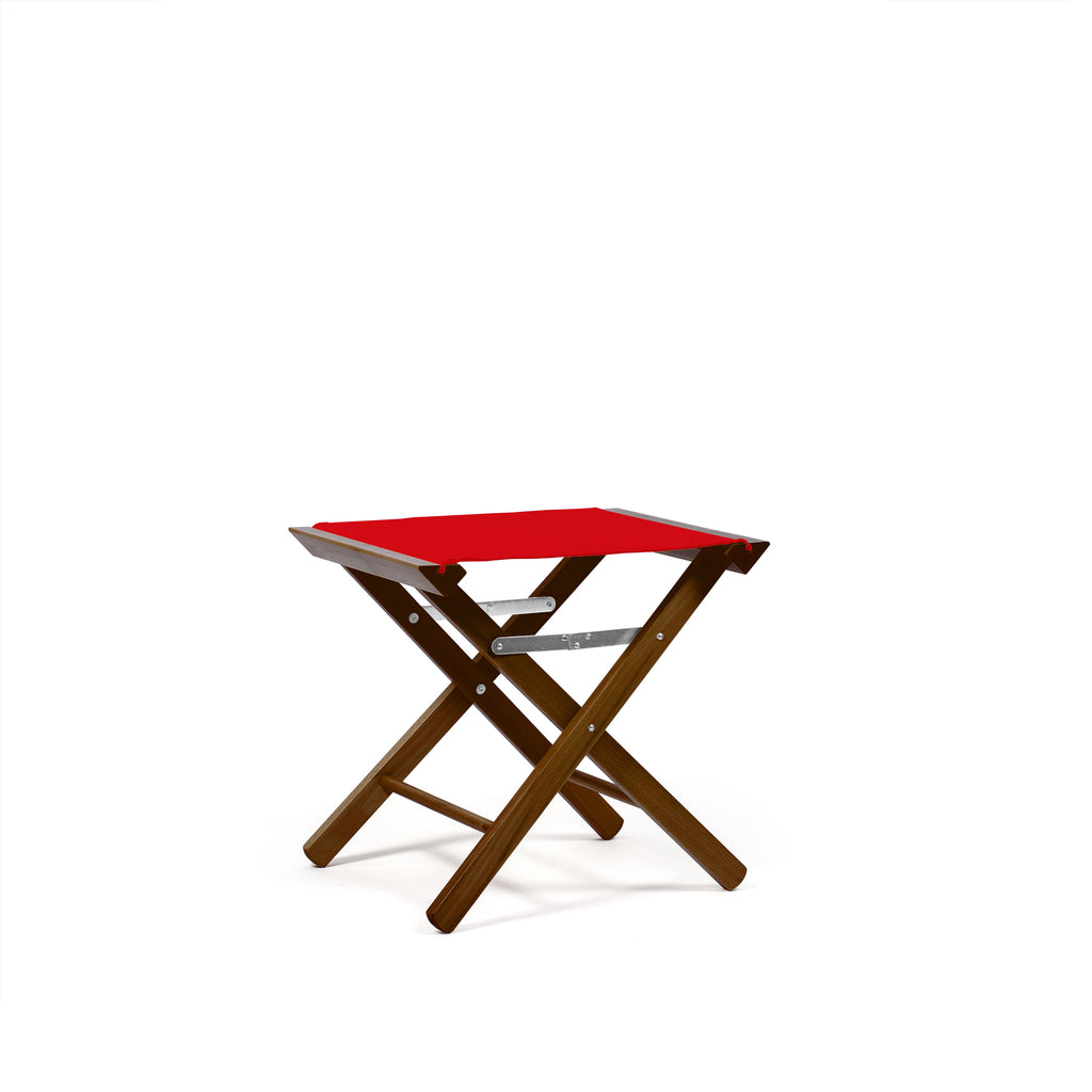 Footstool Primary Red