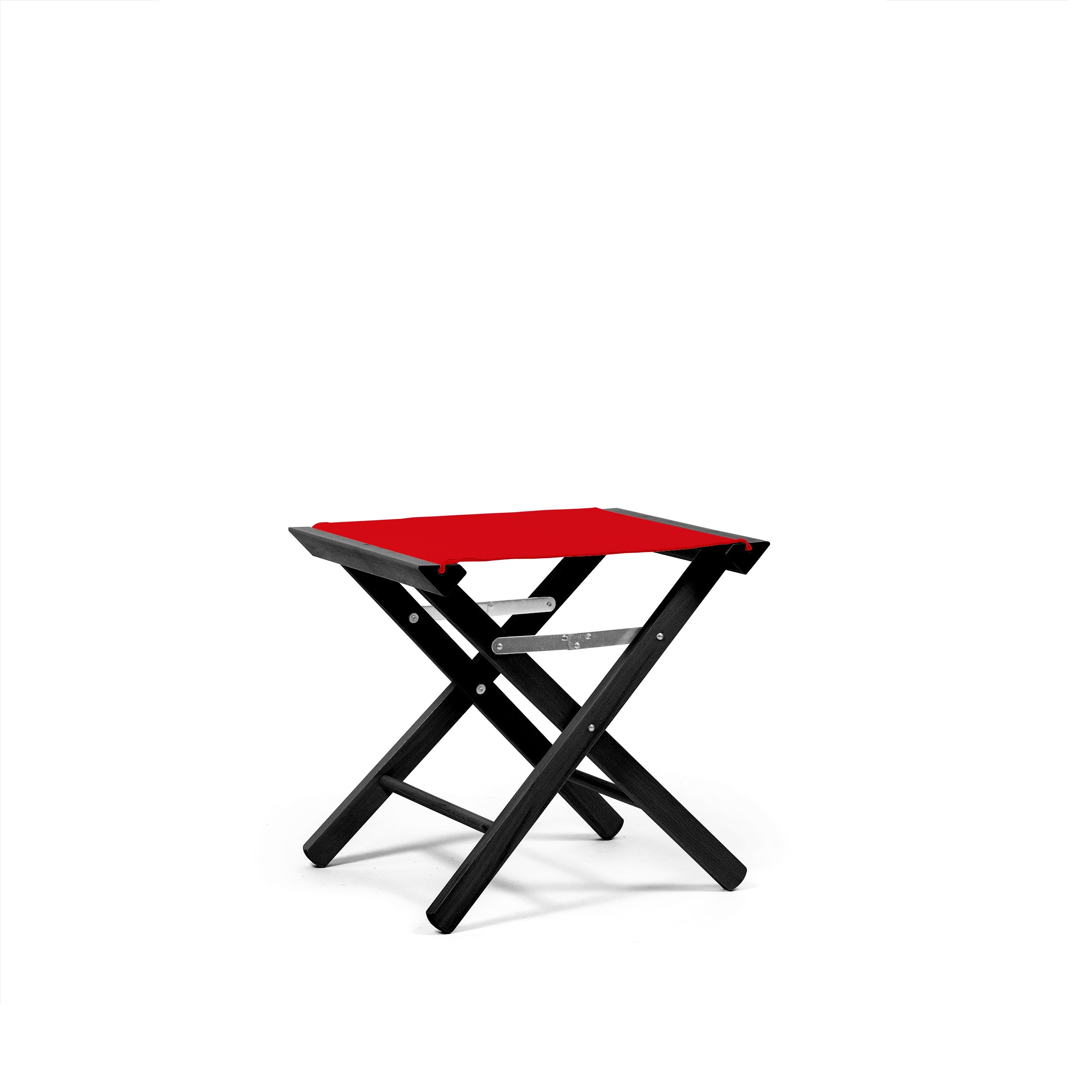 Footstool Primary Red