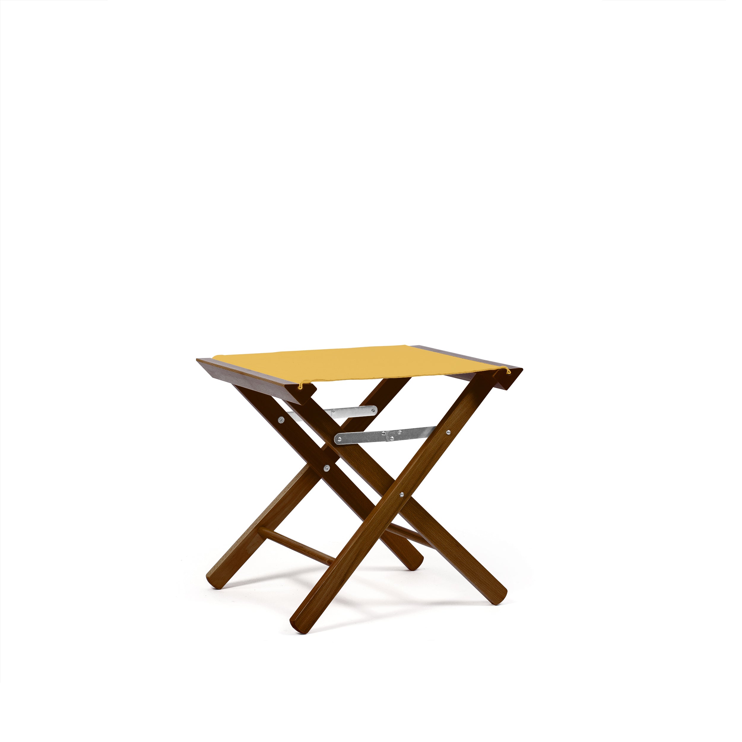 Footstool Mustard Yellow