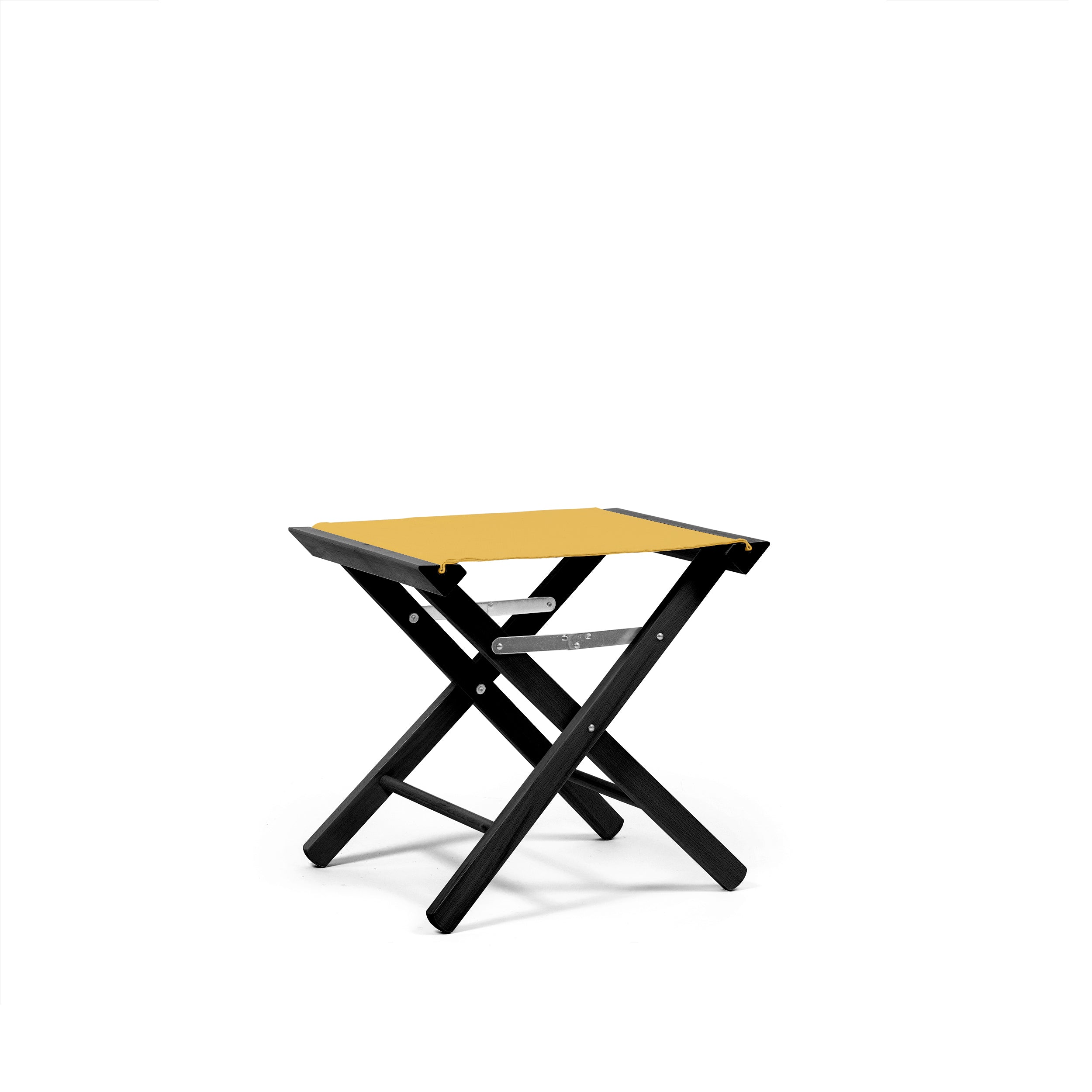 Footstool Mustard Yellow