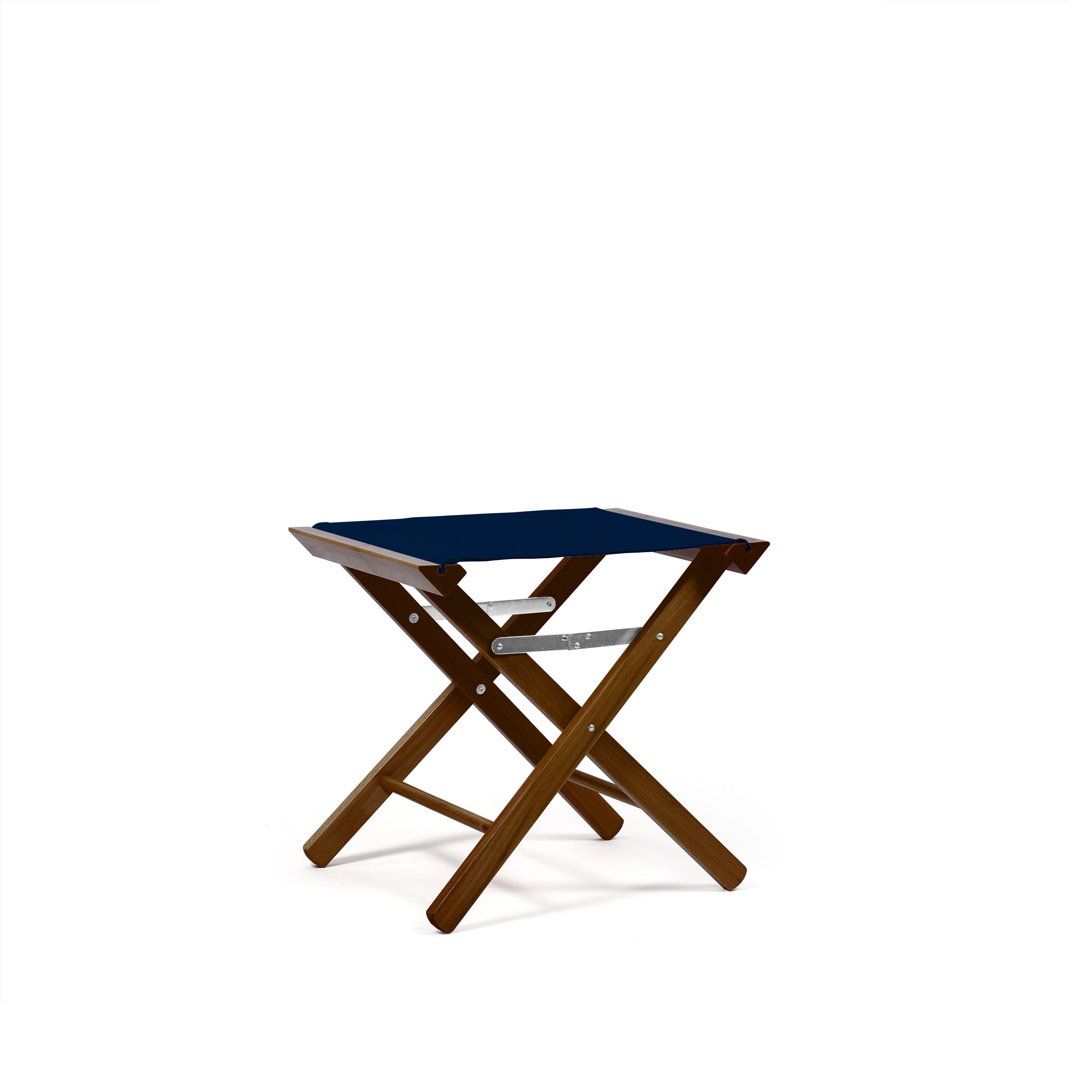 Footstool Midnight Blue