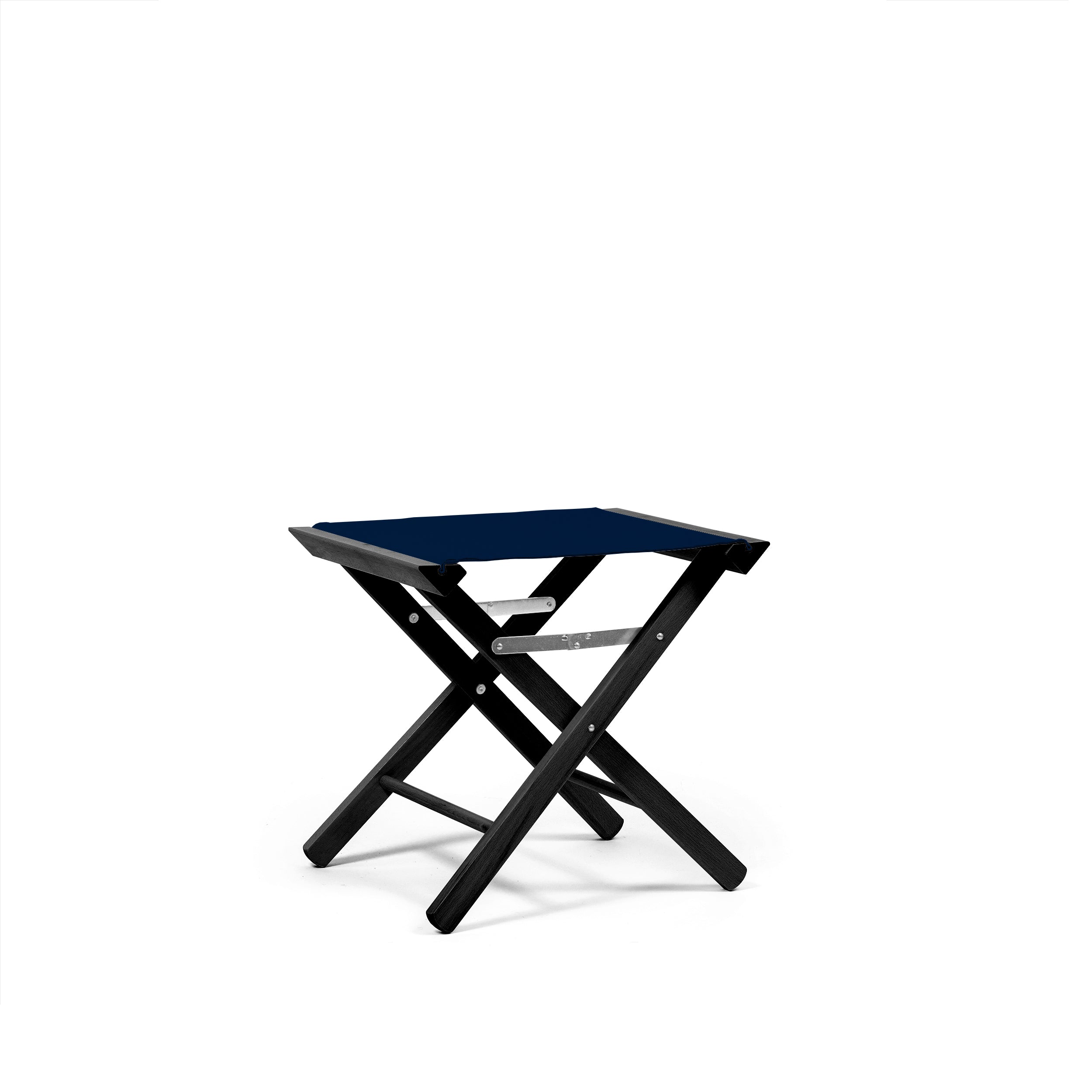 Footstool Midnight Blue