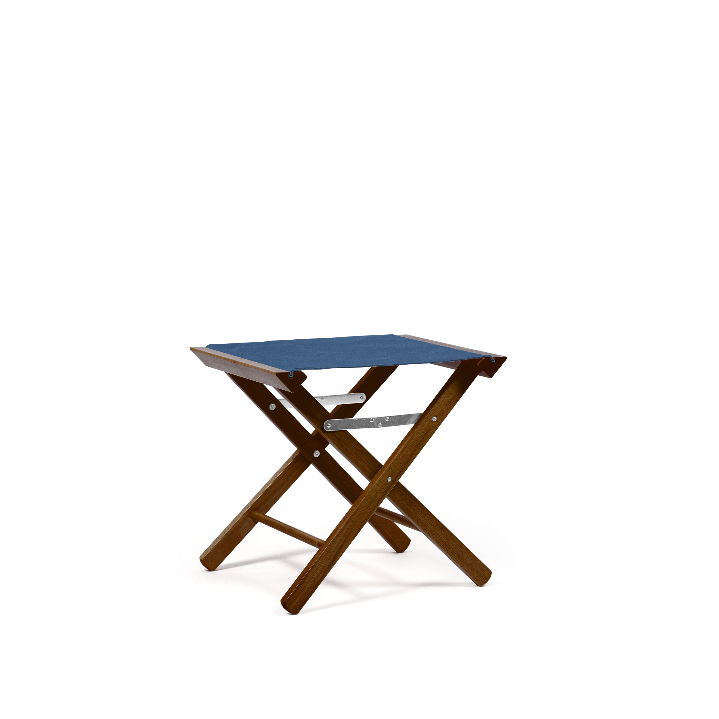Footstool Blue Jeans