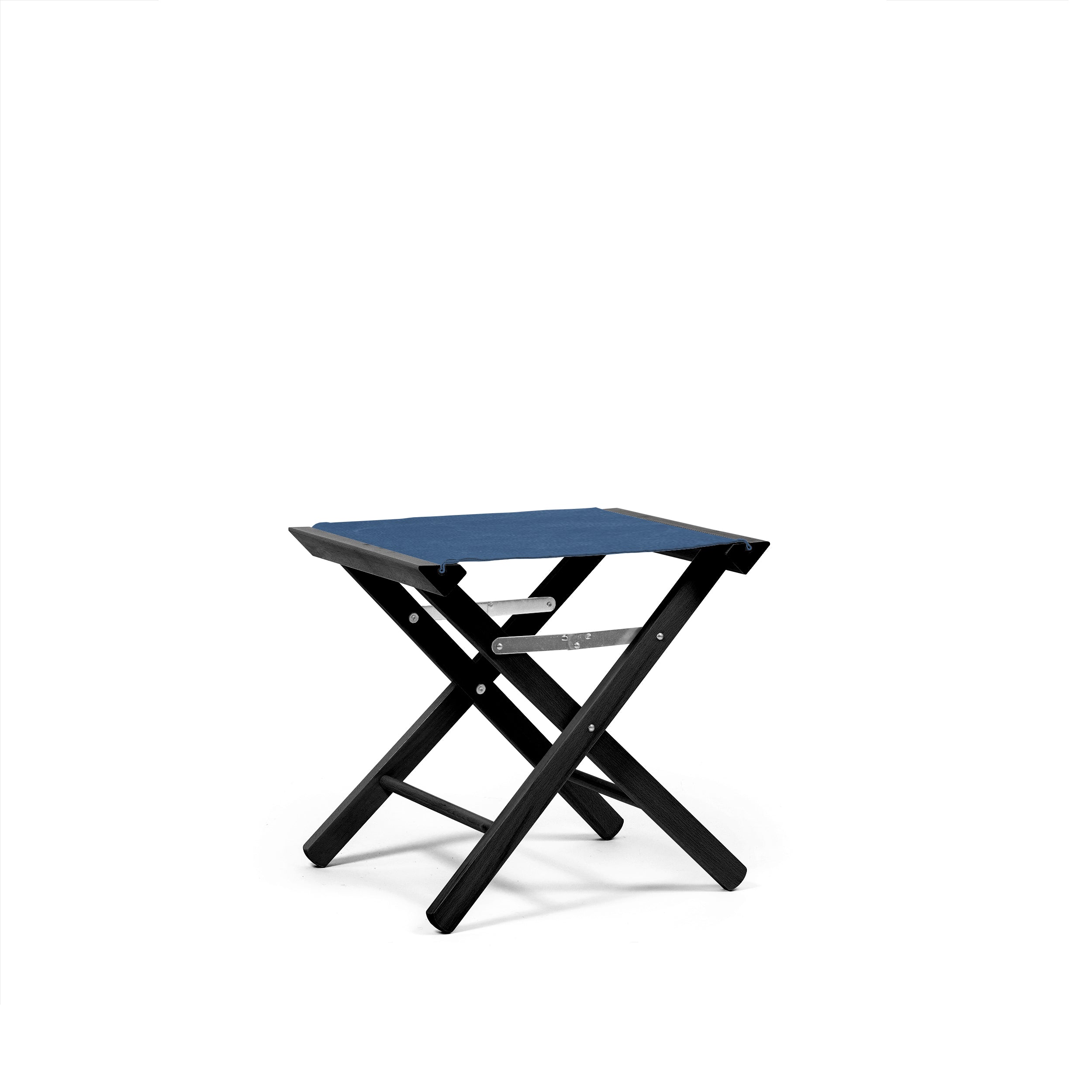 Footstool Blue Jeans