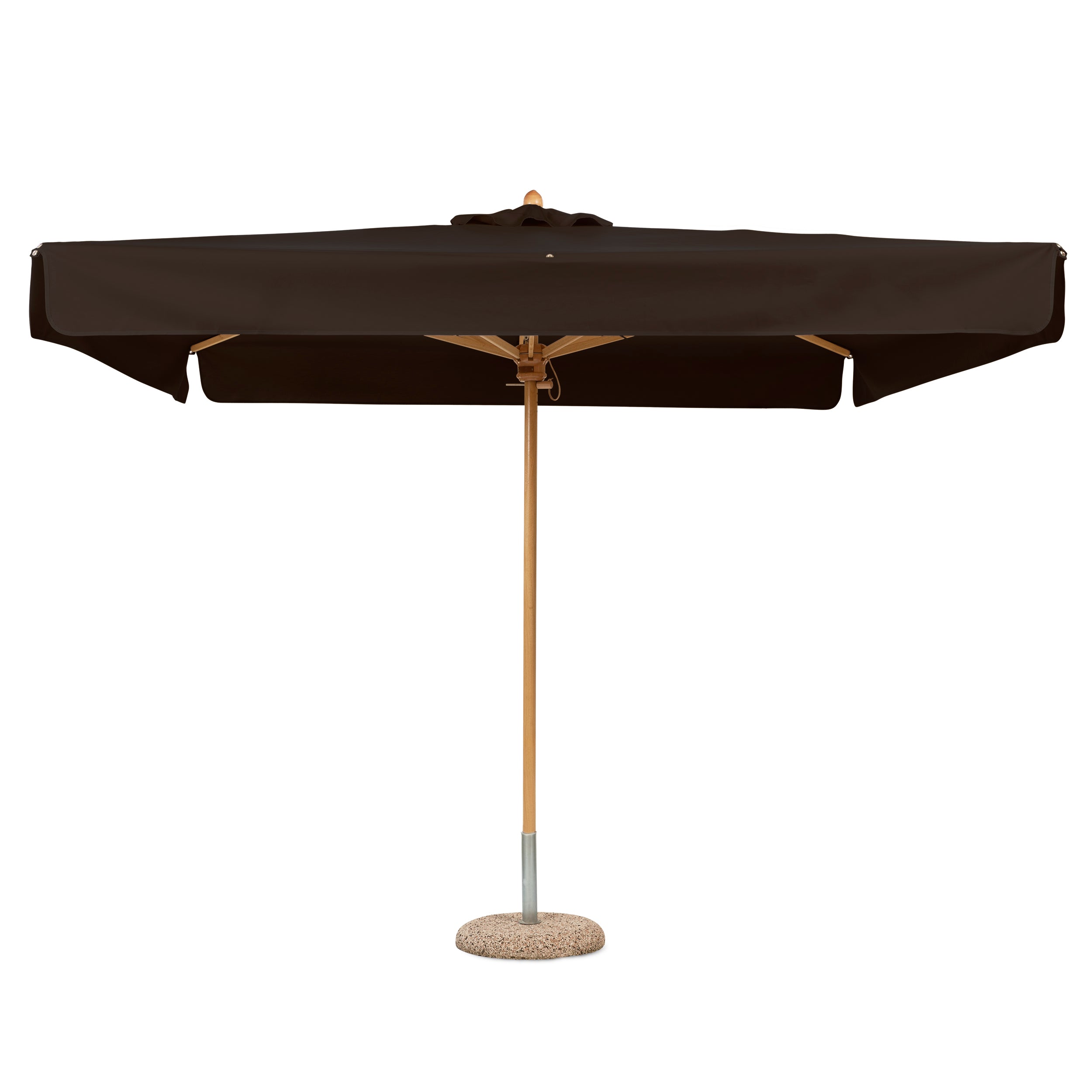 Square Umbrella Dark Brown