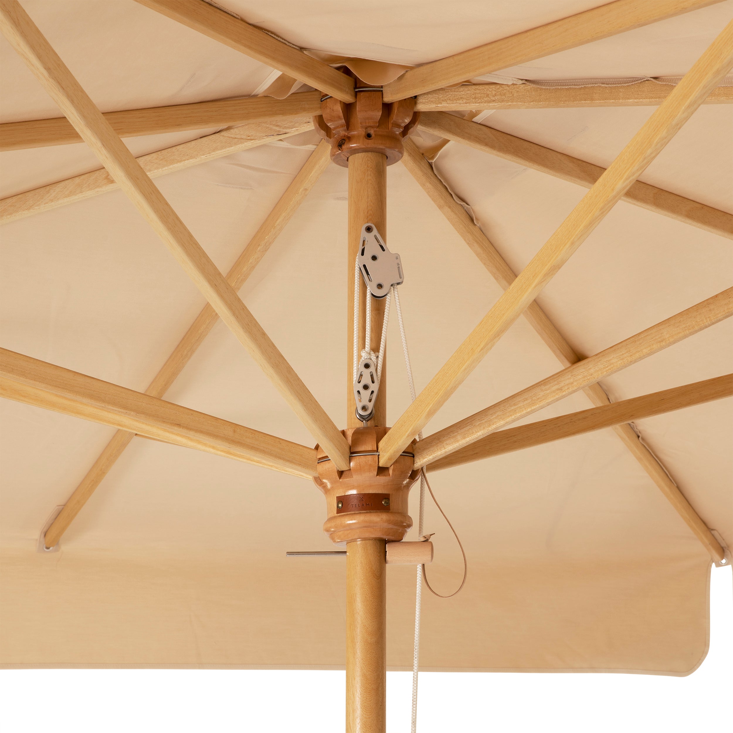 Square Umbrella Classic Ecru