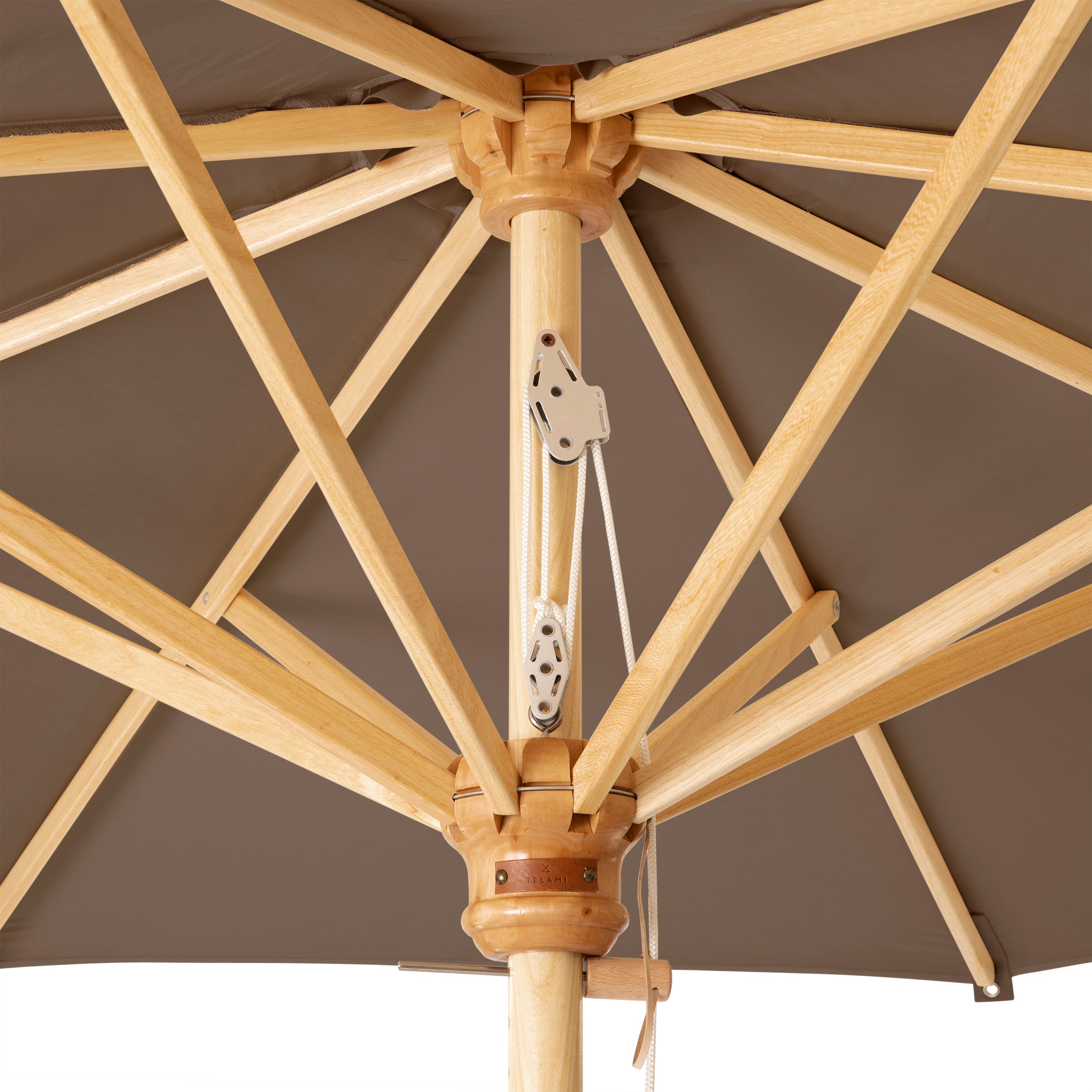 Round Umbrella Dove Grey