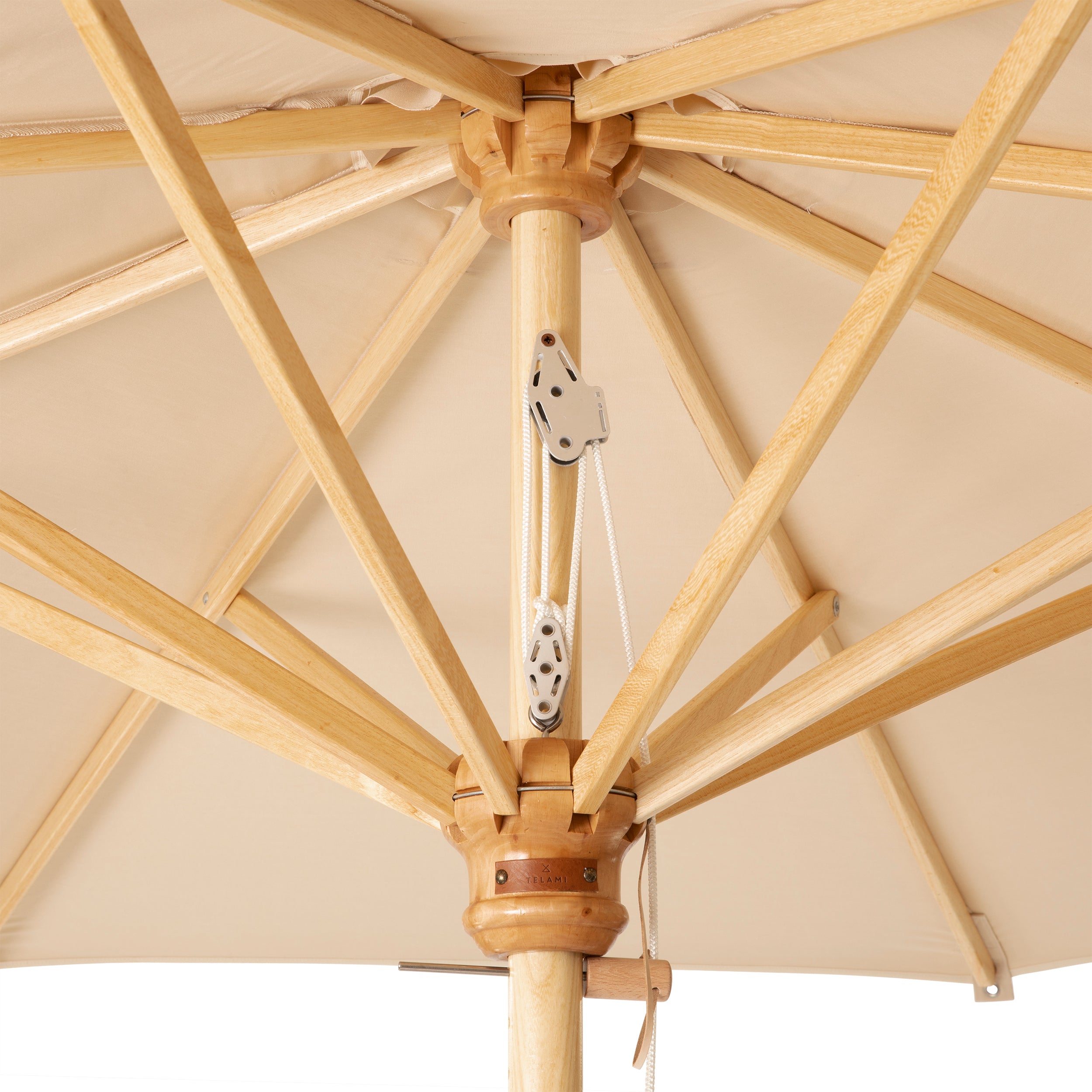 Round Umbrella Classic Ecru