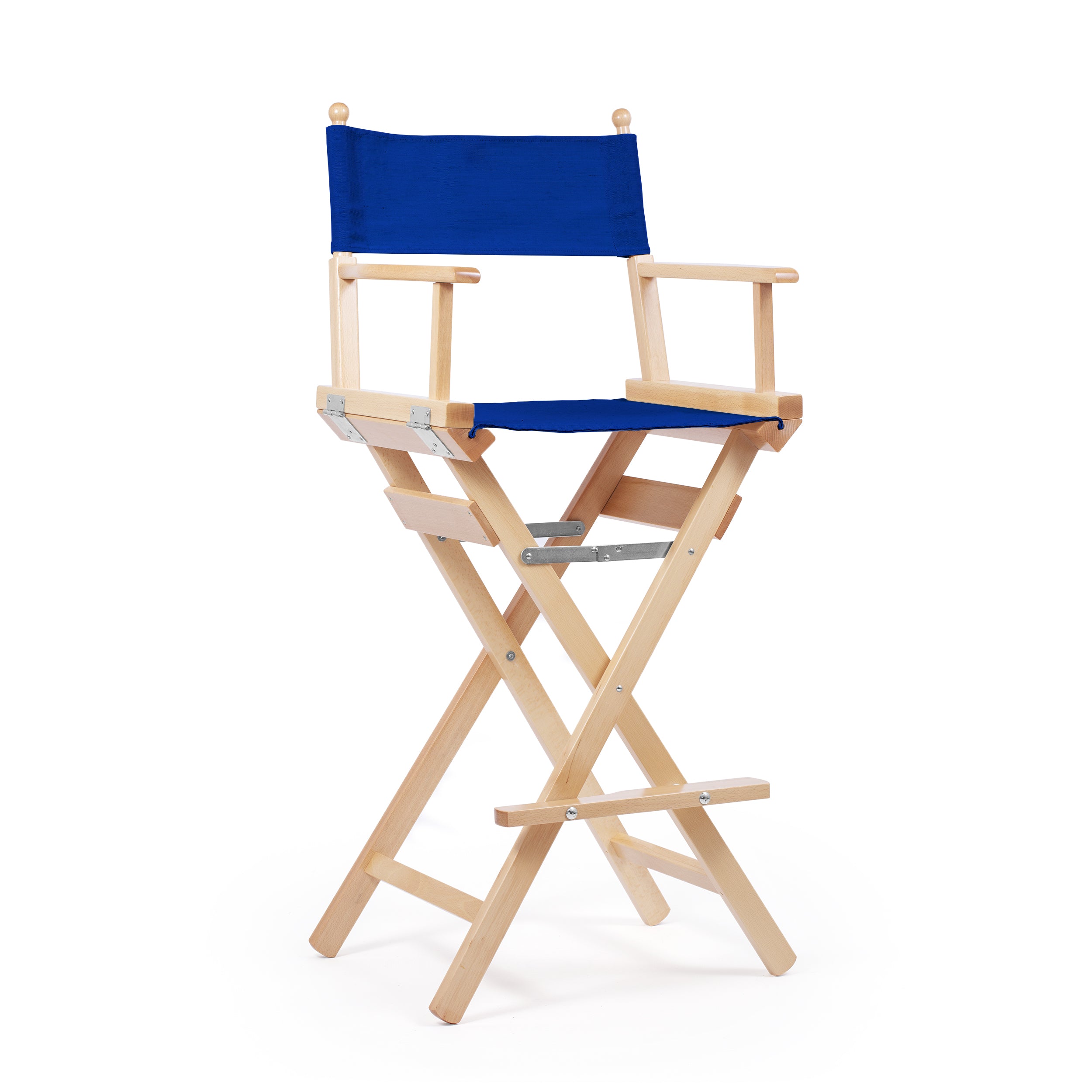 Director's Chair Make-up Primary Blue Telami waterproof Design Made in Italy outdoor furniture patio chairs natural frame