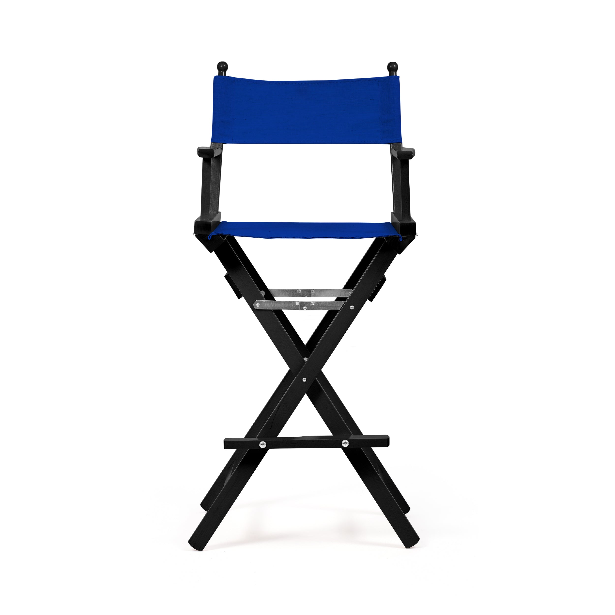 Director's Chair Make-up Primary Blue Telami waterproof Design Made in Italy outdoor furniture patio chairs black-dyed frame