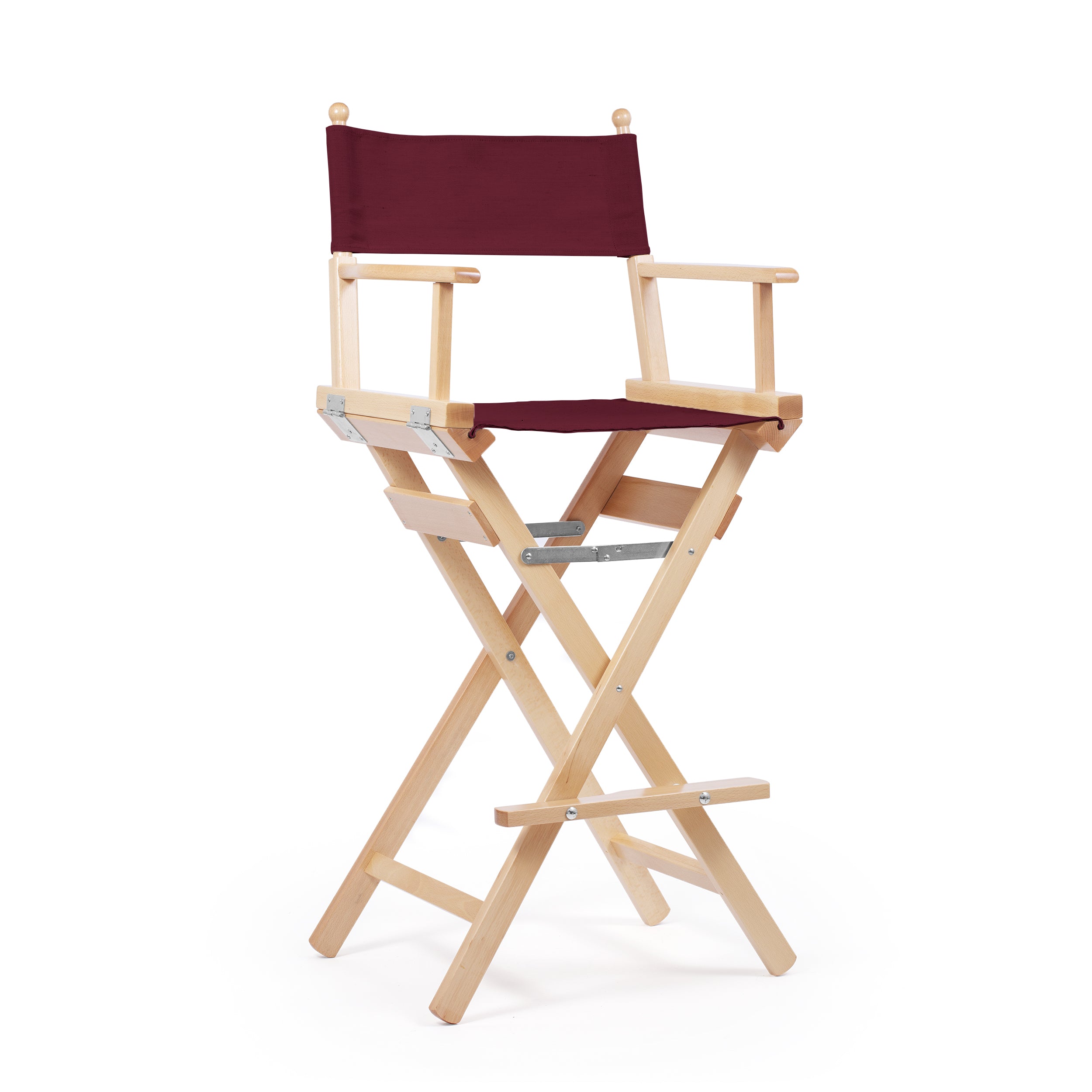 Director's Chair Make-up Bordeaux Telami waterproof Design Made in Italy outdoor furniture patio chairs natural frame
