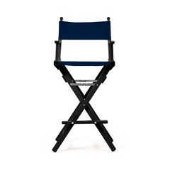 Director's Chair Make-up Midnight Blue Telami waterproof Design Made in Italy outdoor furniture patio chairs black-dyed frame