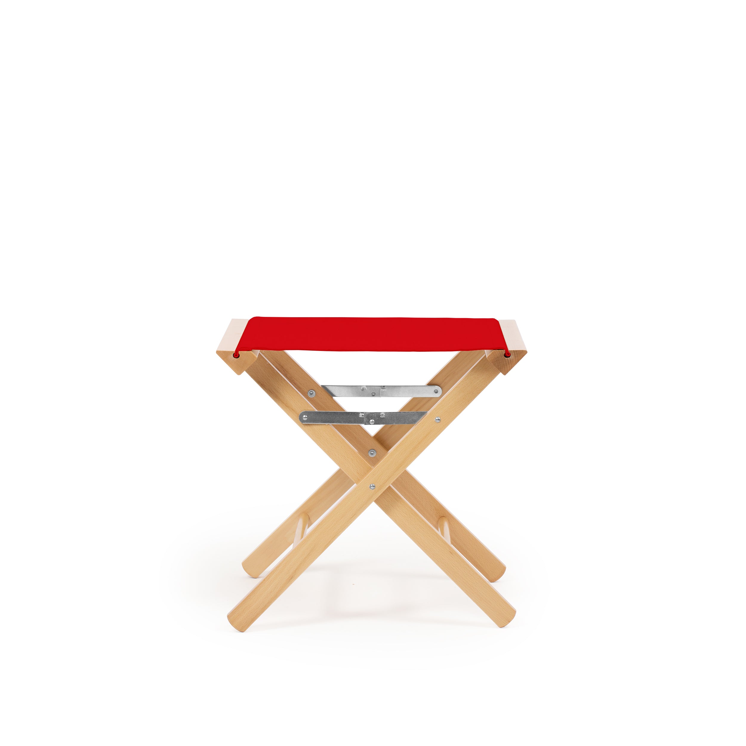 Footstool Primary Red