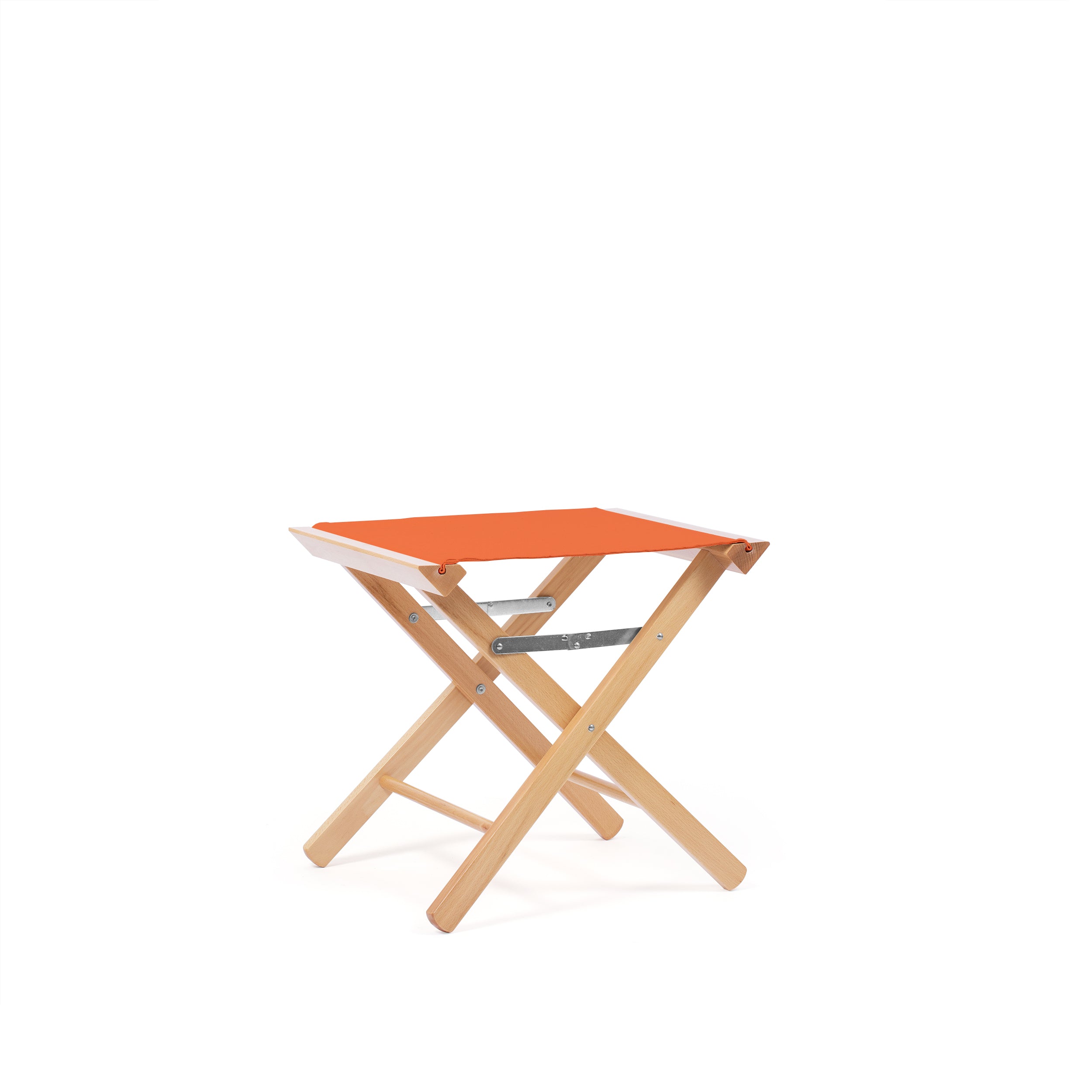 Footstool Terracotta Red