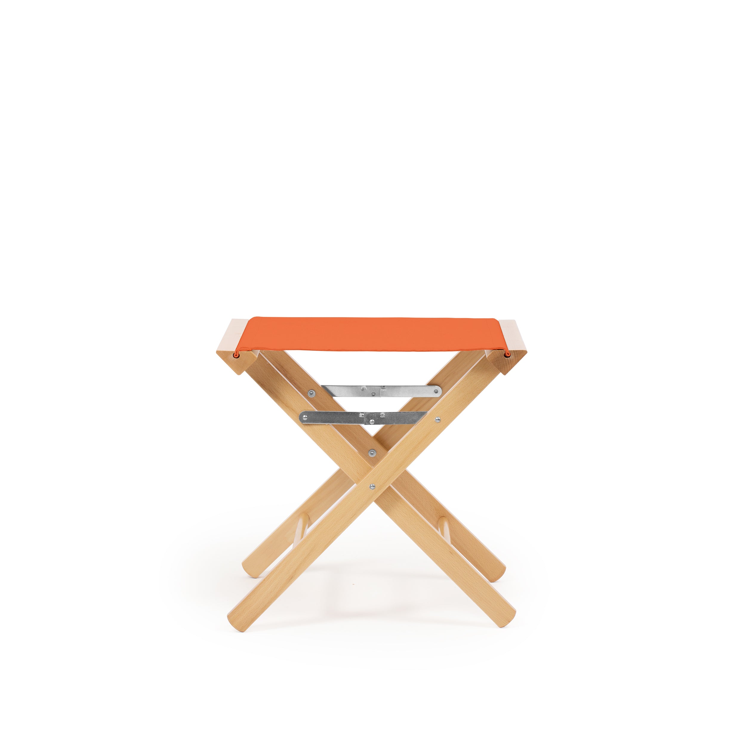 Footstool Terracotta Red