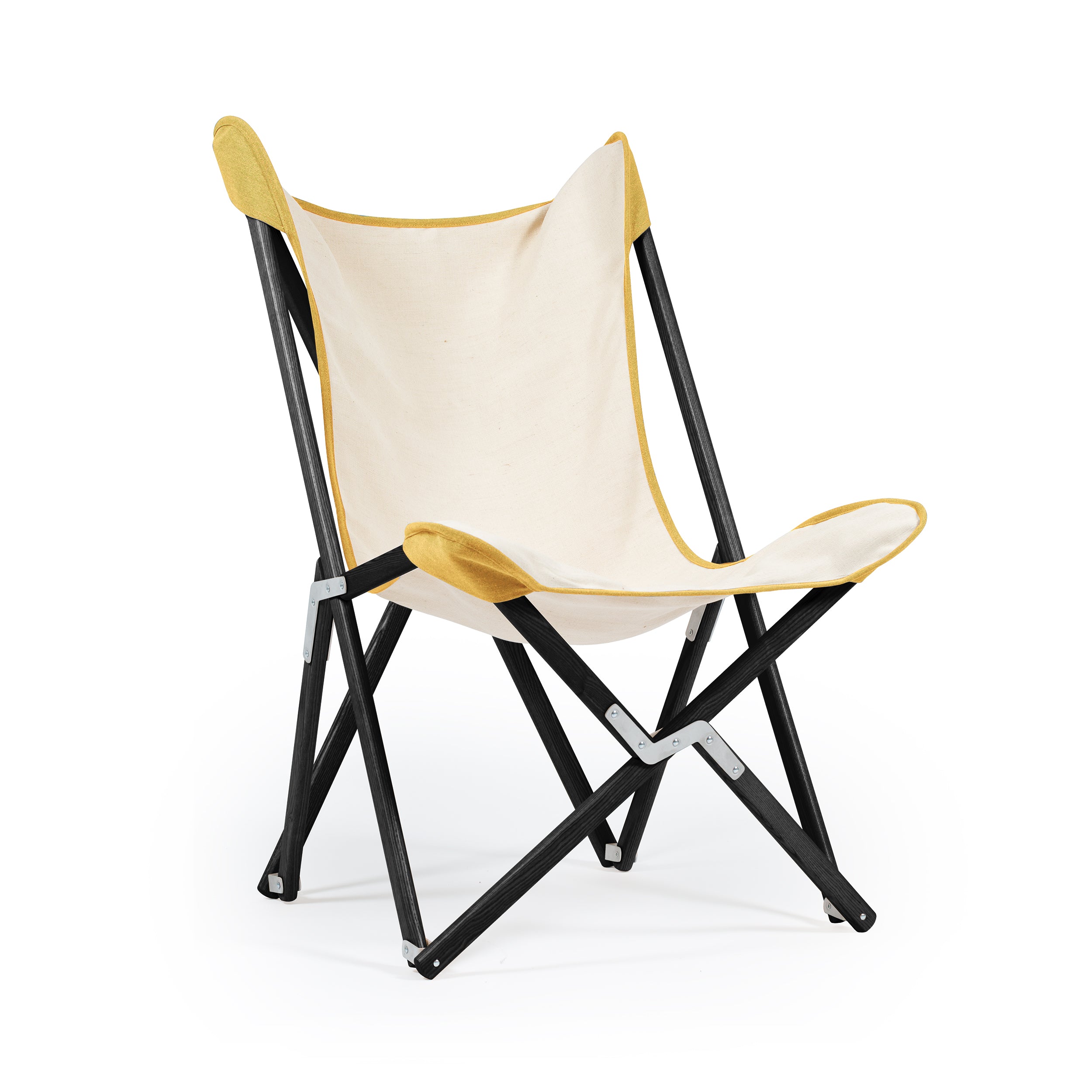 Tripolina Ecru&Mustard Yellow