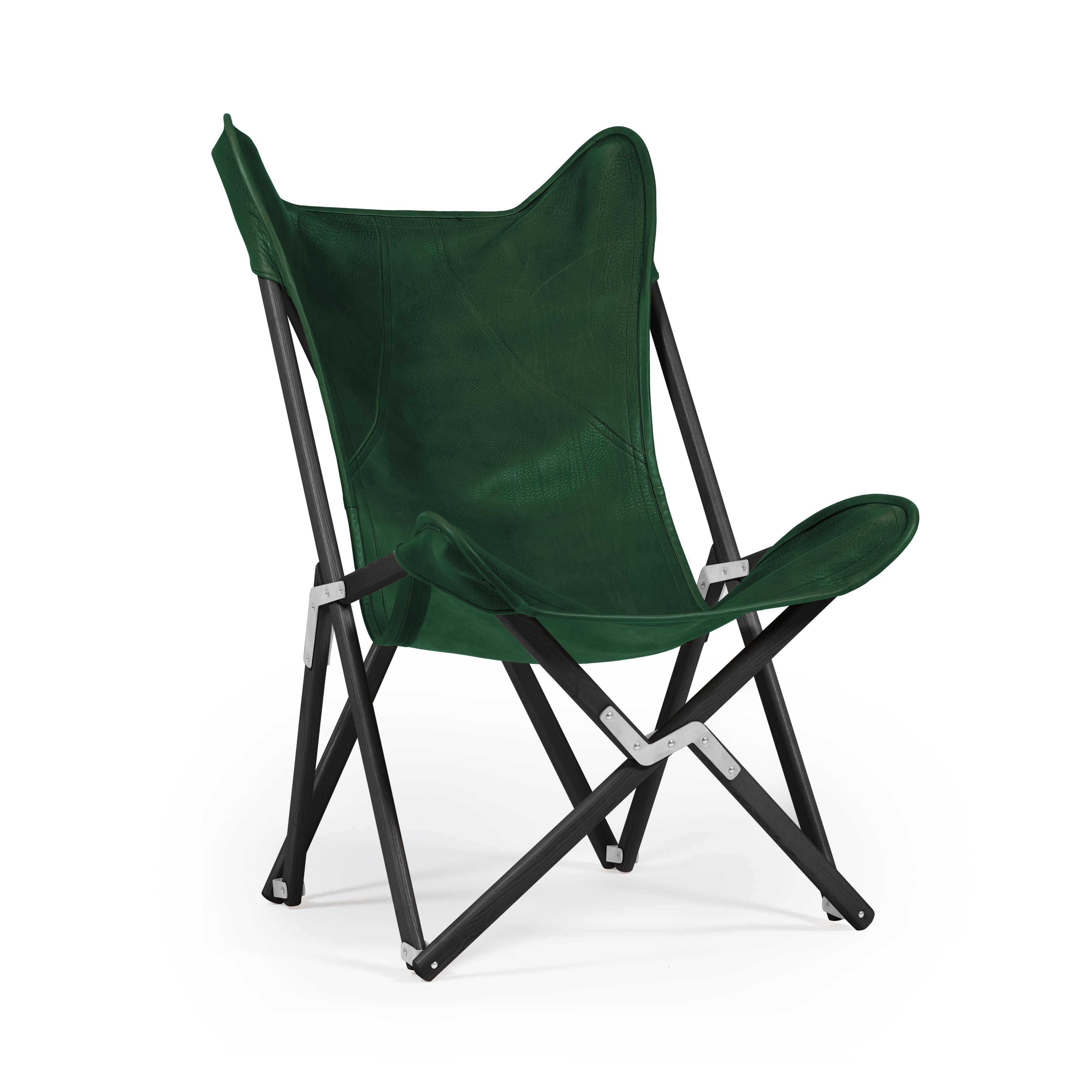 Tripolina Green Leather