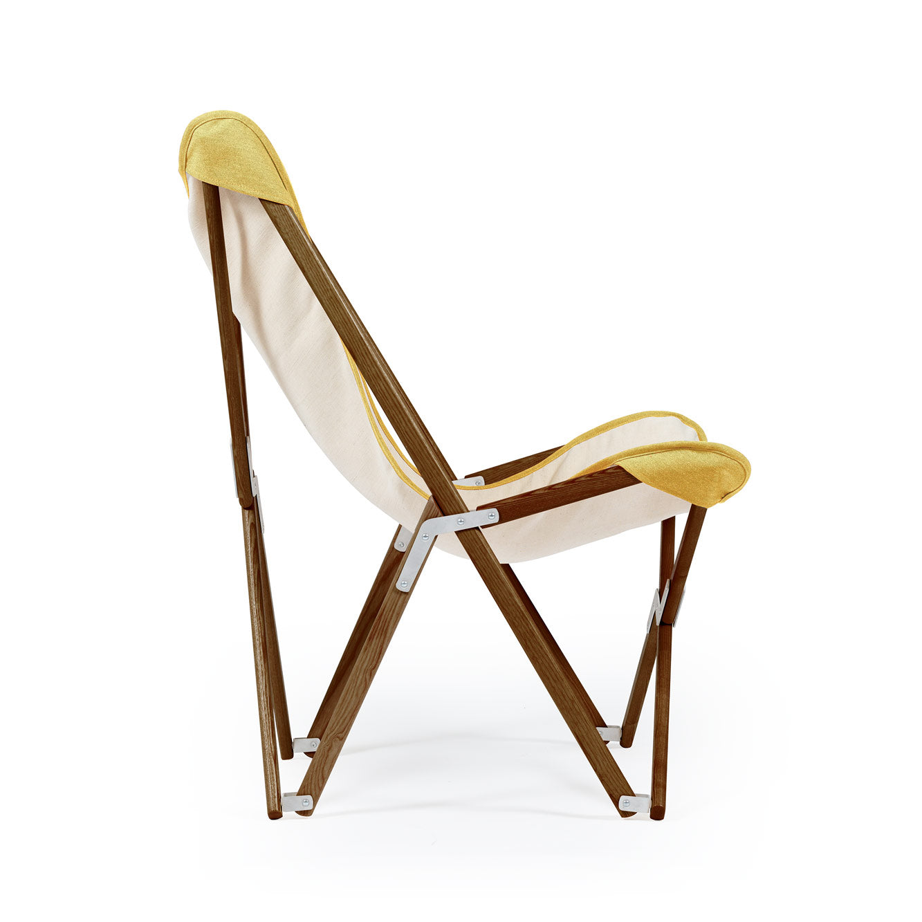 Telami Tripolina is the iconic made in italy armchair. Telami Tripolina chair is the timeless folding chair, like butterfly. Telami new canvas is fashion. Relax on your sofa or on your Tripolina.