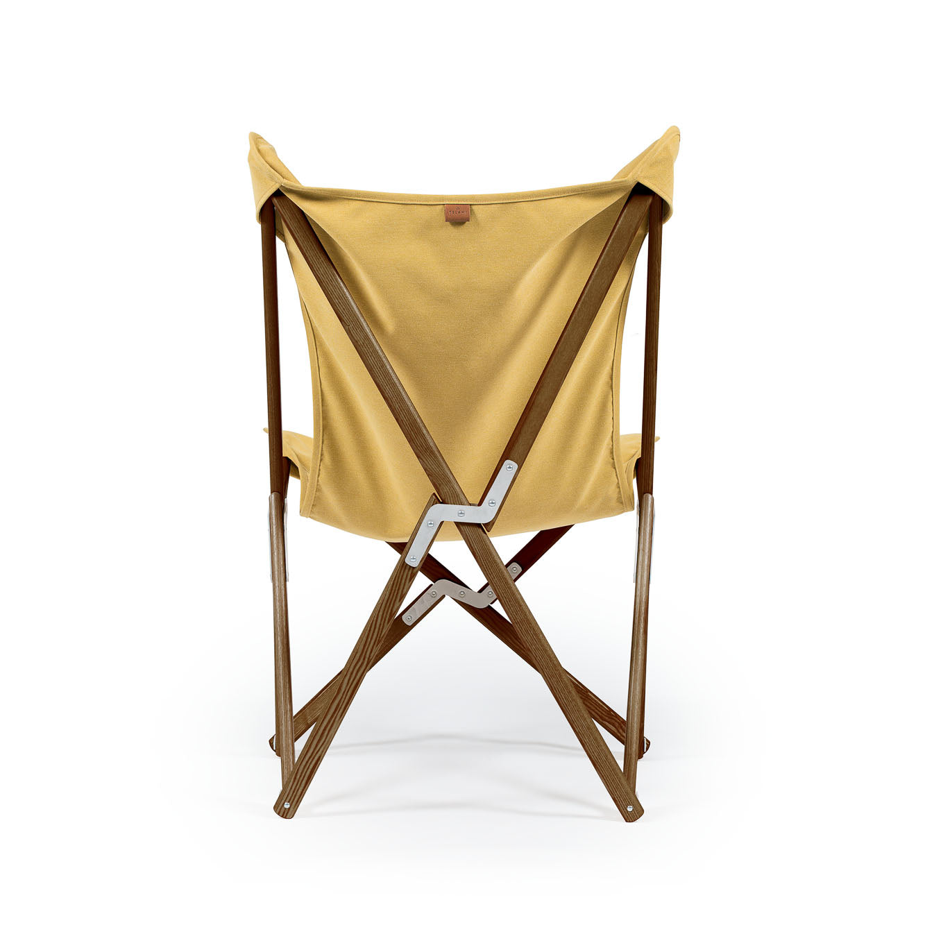 Telami Tripolina chair is the timeless folding chair, like butterfly, the iconic outdoor furniture. Relax on your sofa or on your Tripolina.
