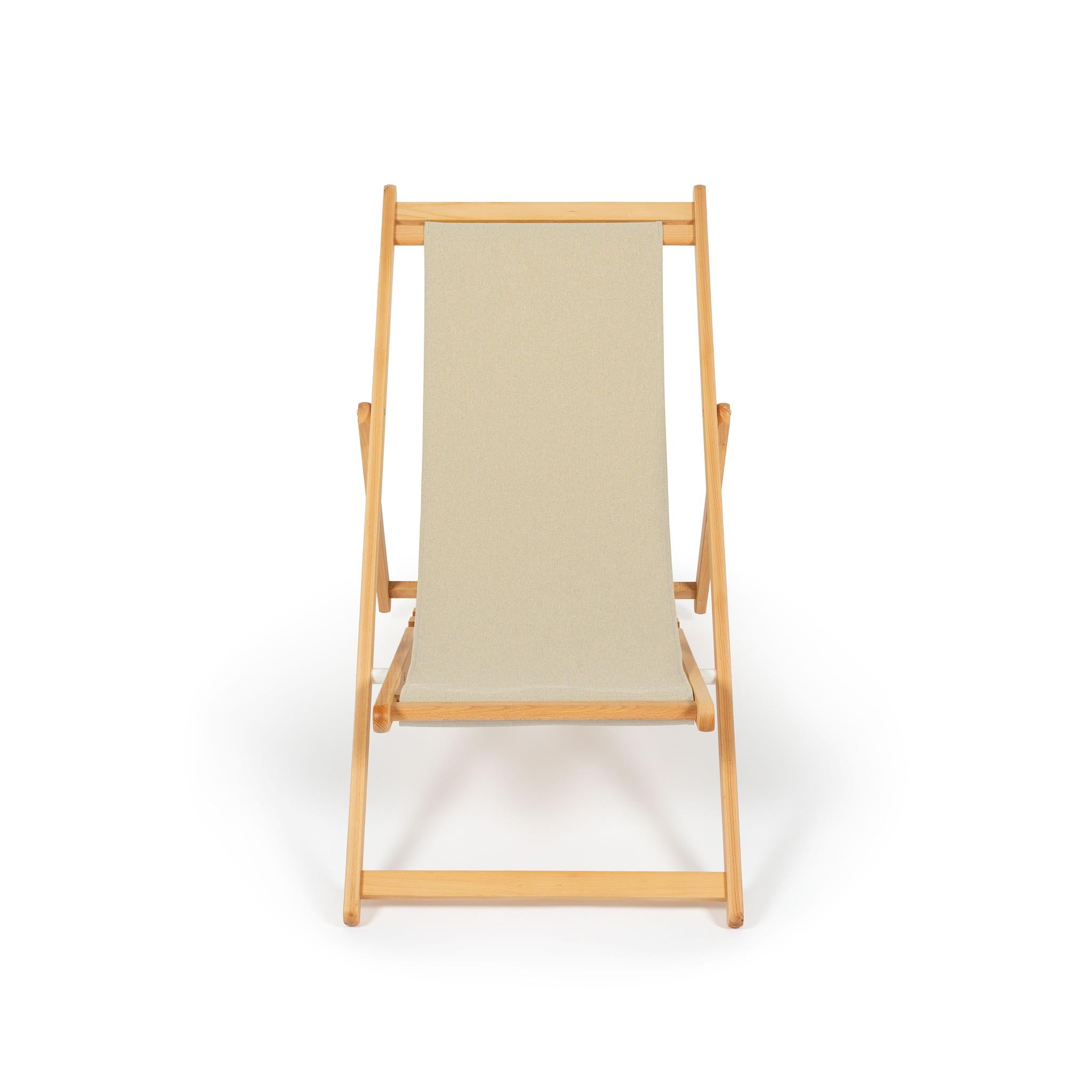 Sdraio Avena Natural vista laterale - Telami