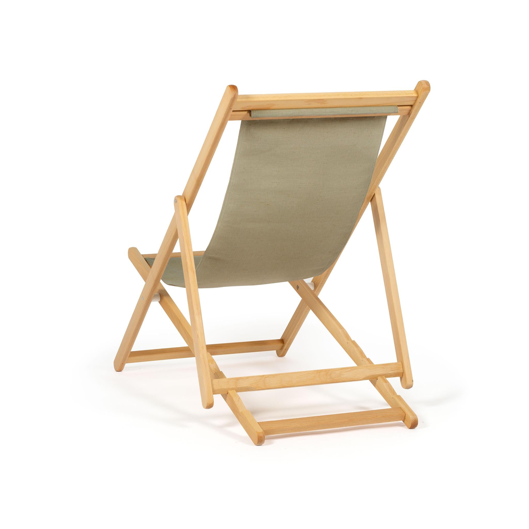 Sdraio Camouflage Green Natural vista laterale - Telami