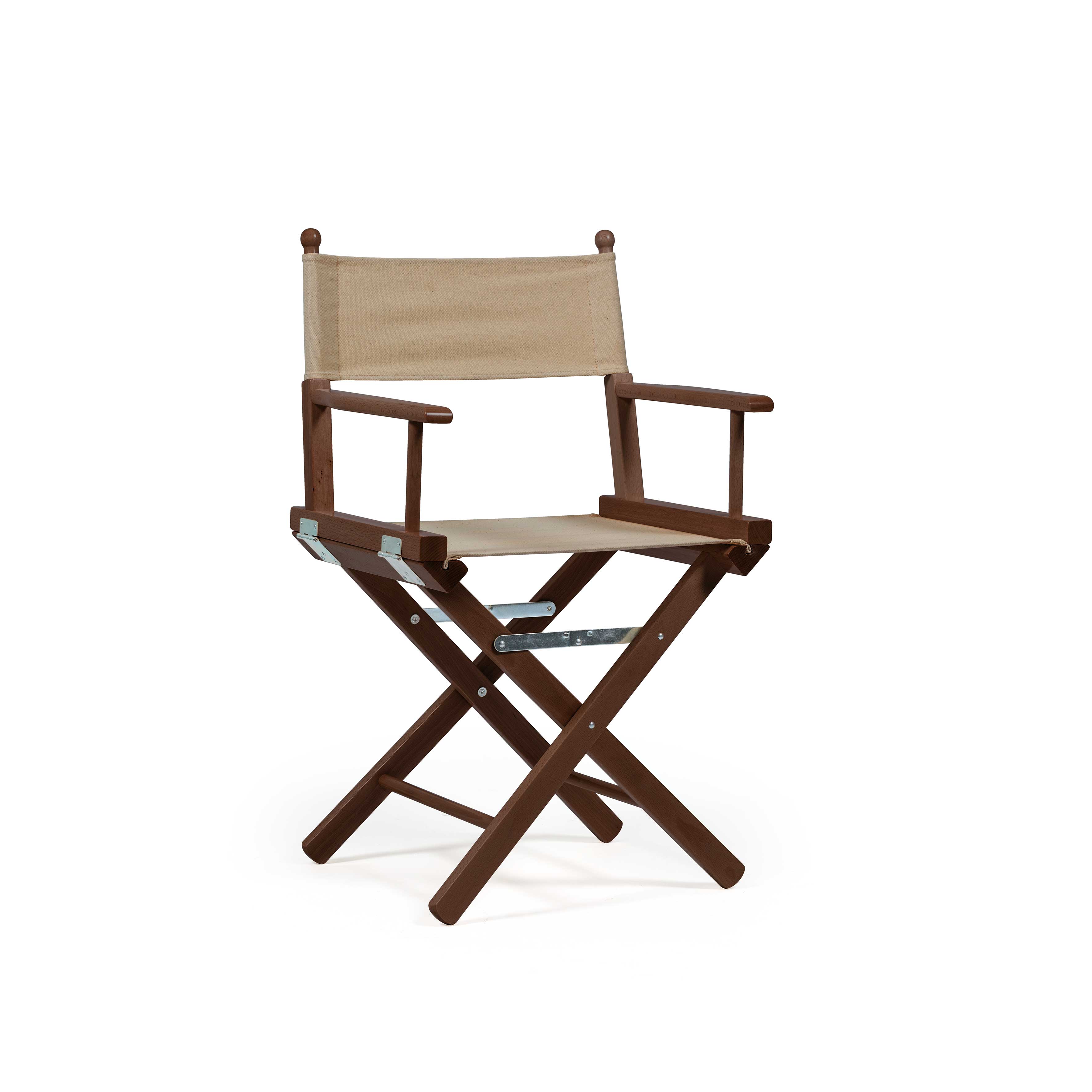 Sedia da Regista Argilla - telaio Noce