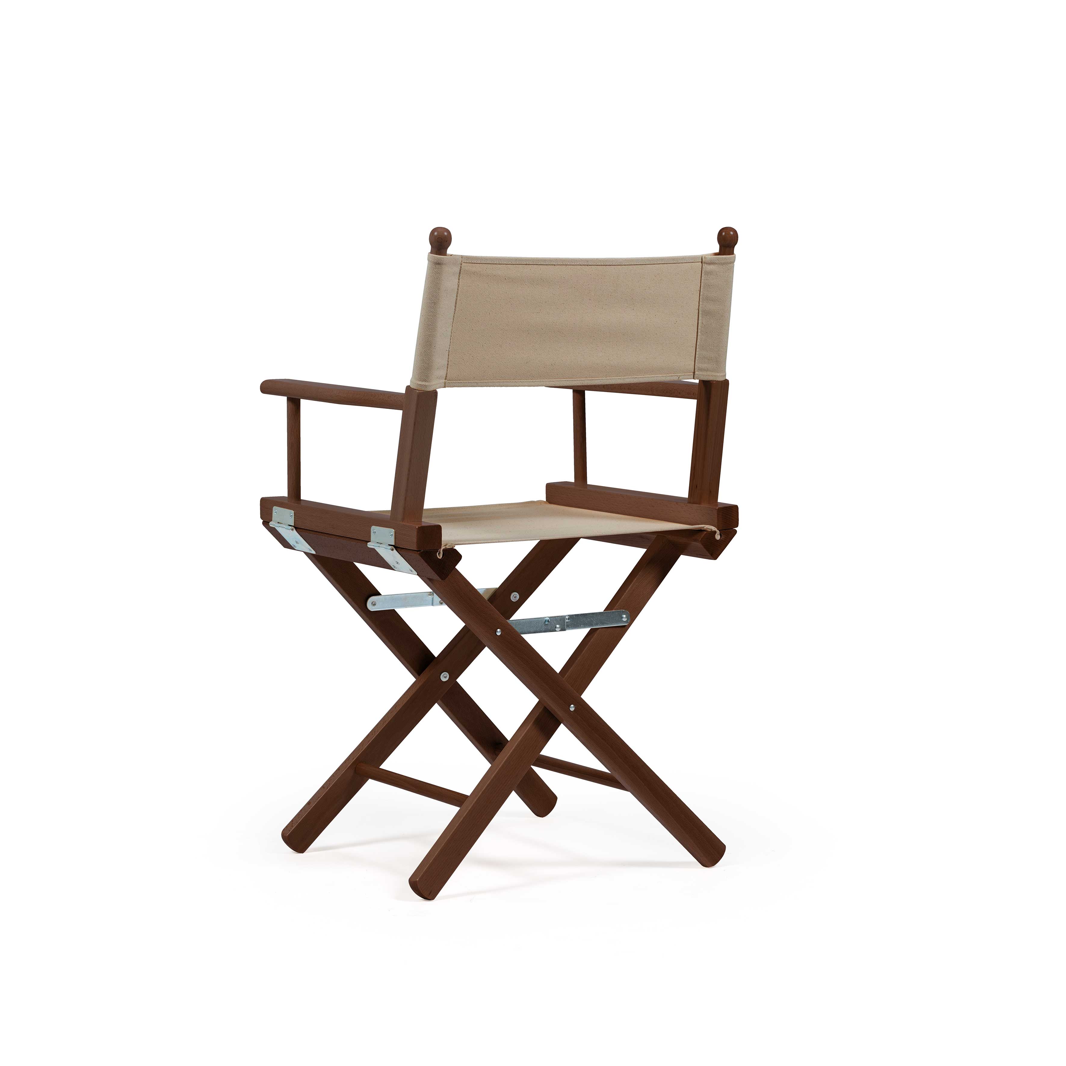 Sedia da Regista Argilla - telaio Noce