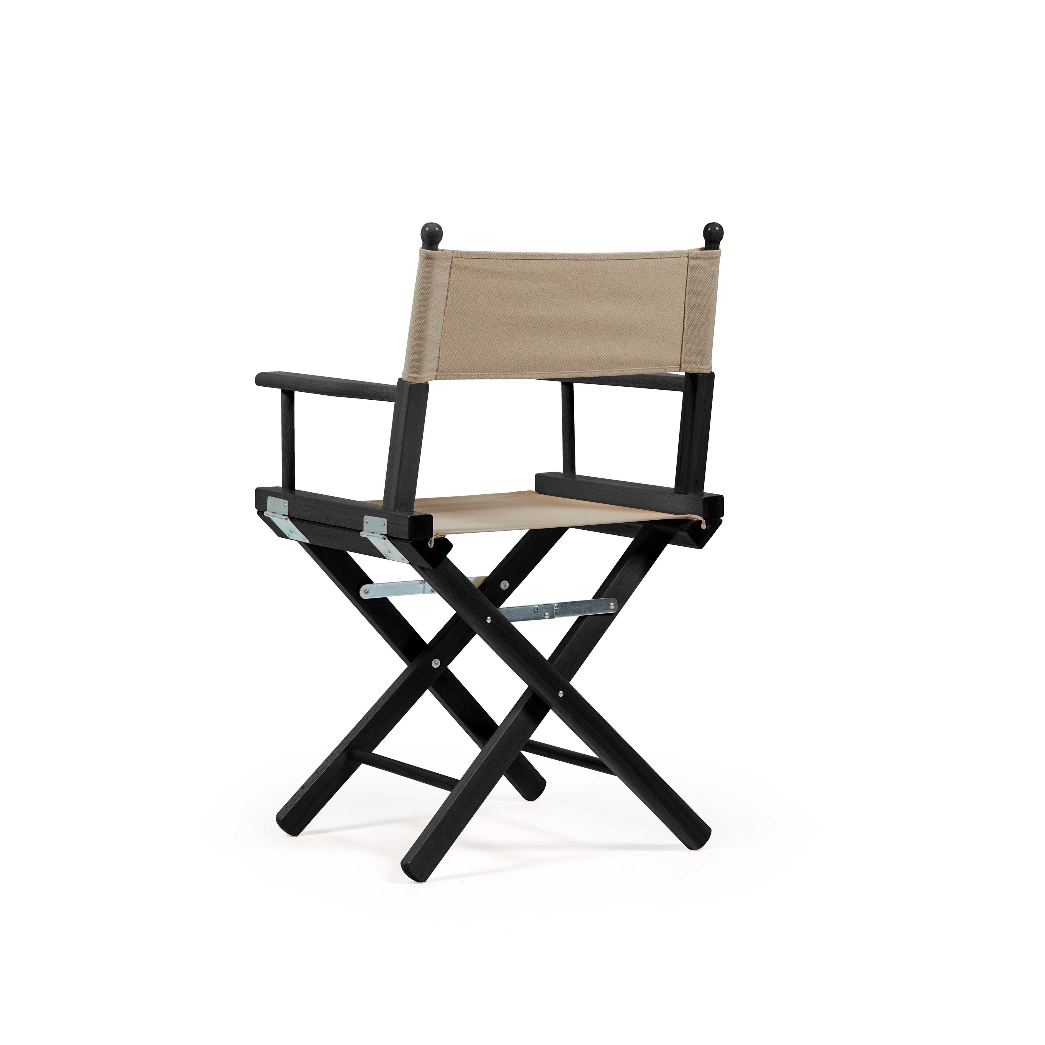 Sedia da Regista Argilla - telaio Nero