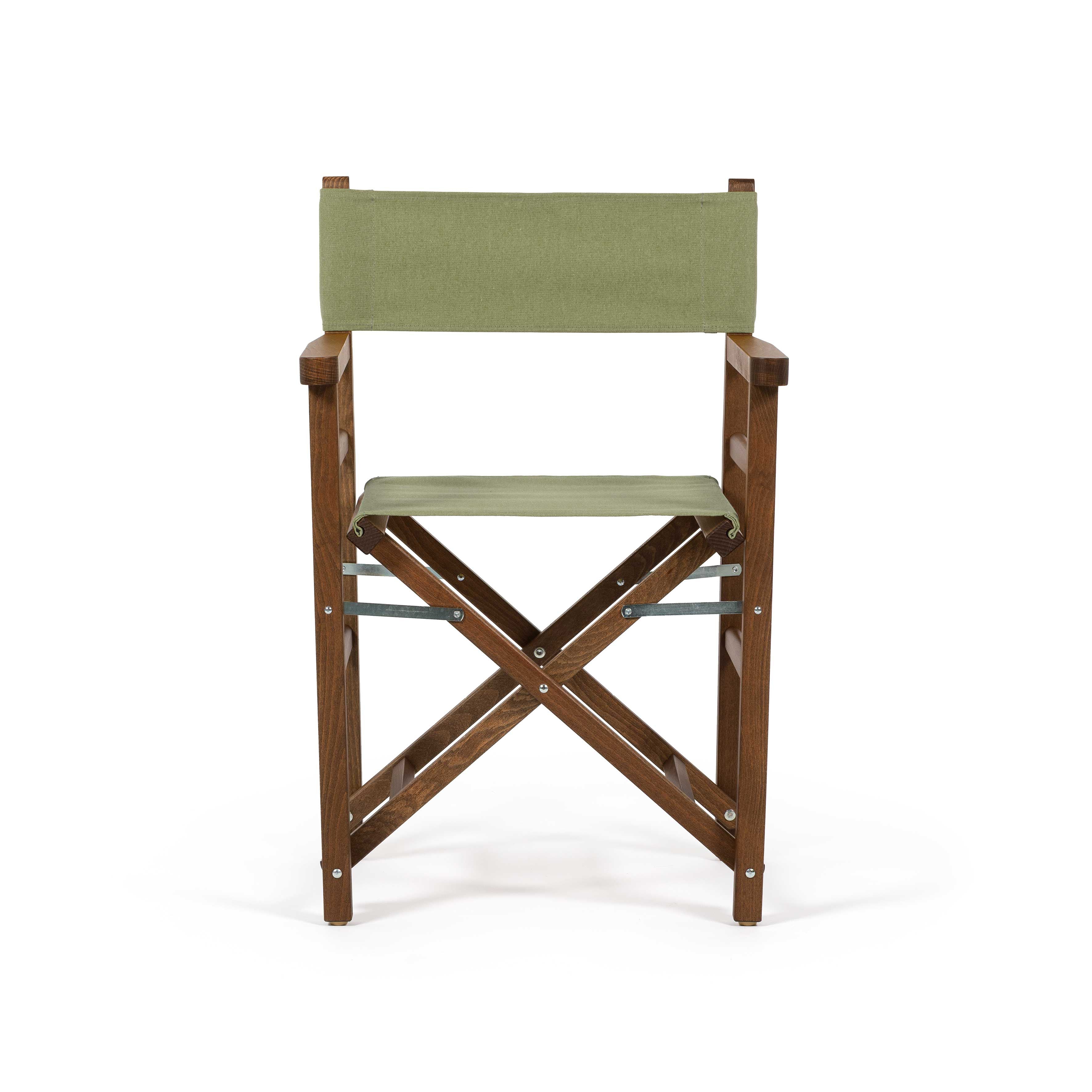 Sedia da Regista Beach Verde oliva