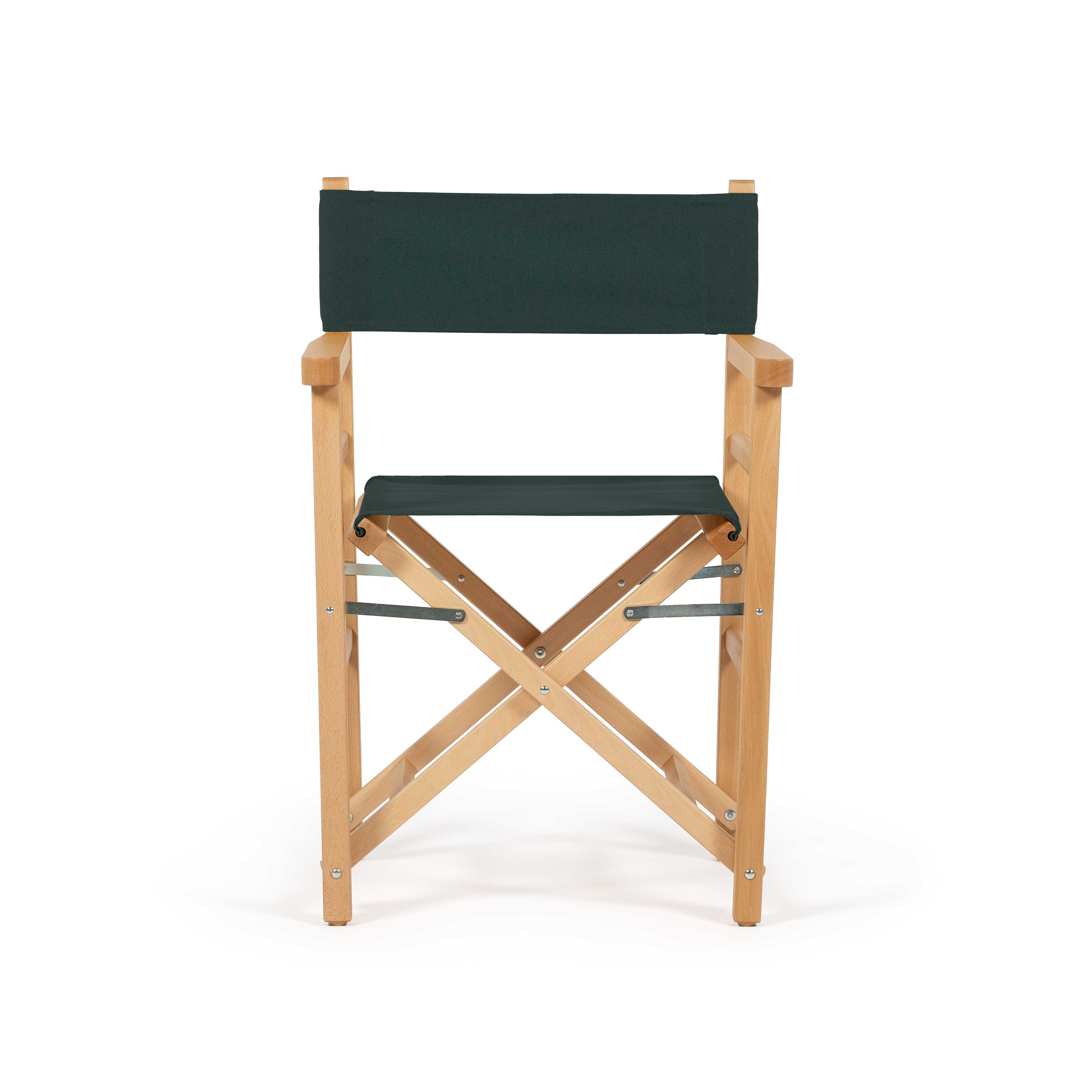 Sedia da Regista Beach Mossy naturale vista posteriore