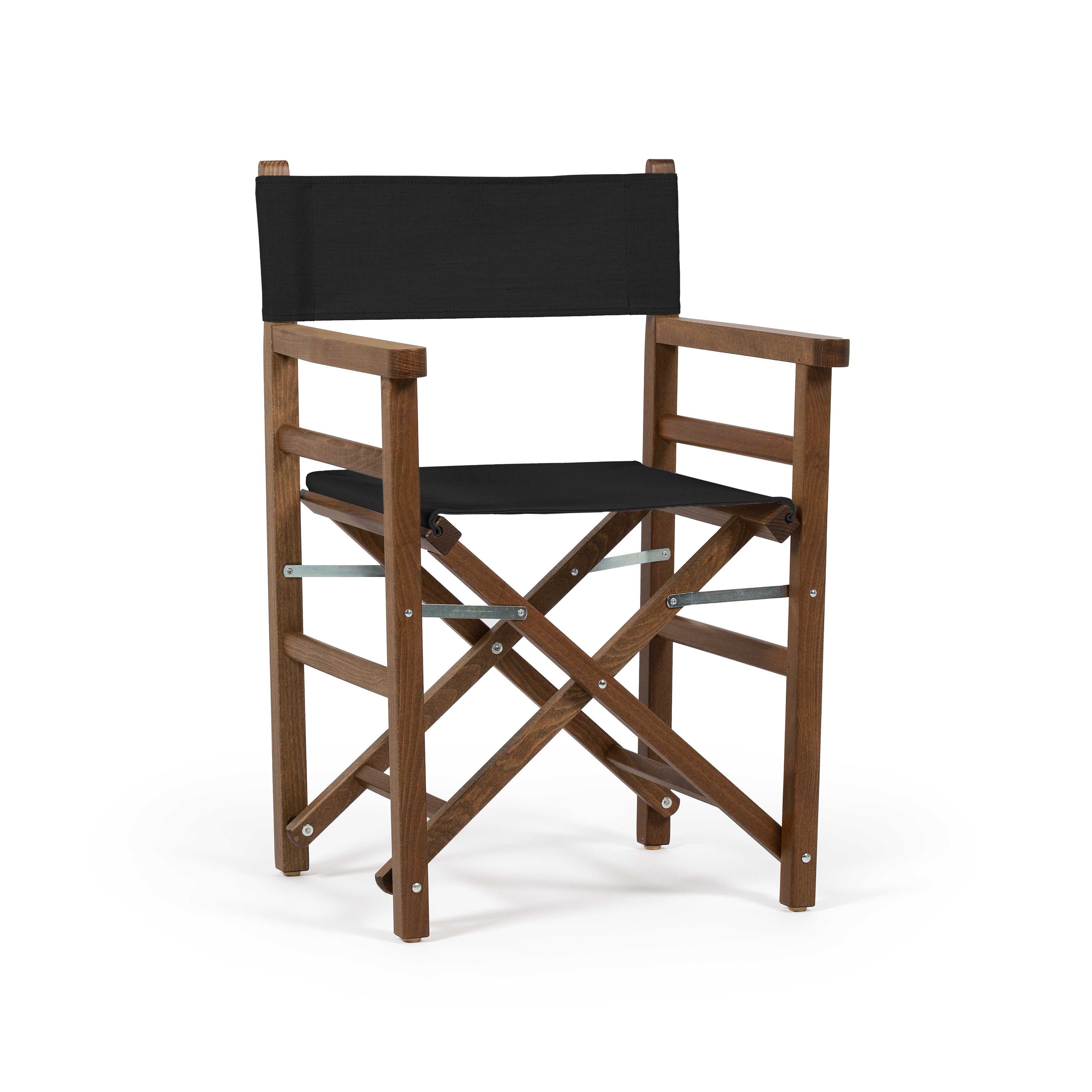 Sedia da Regista Beach Nero Carbone