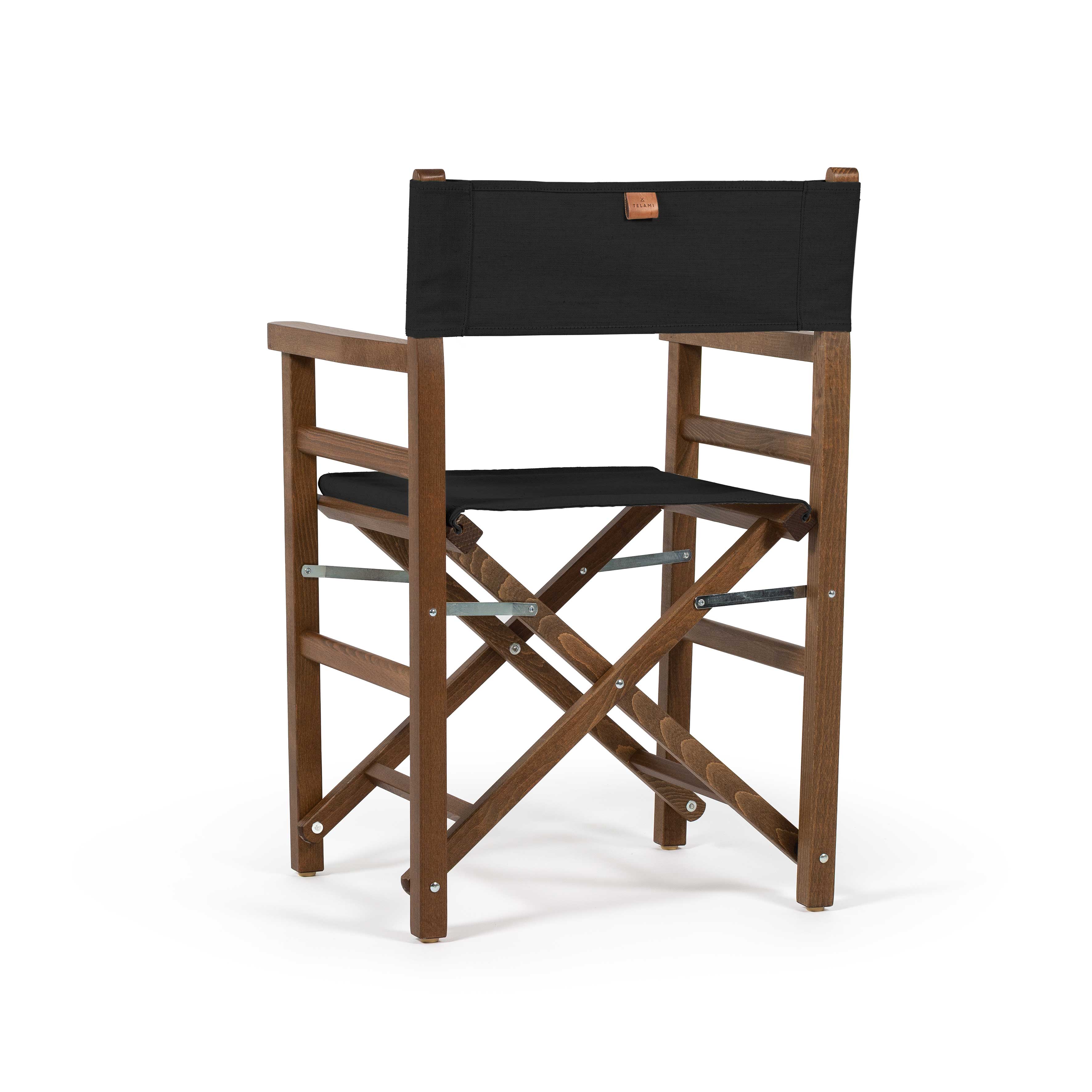 Sedia da Regista Beach Nero Carbone