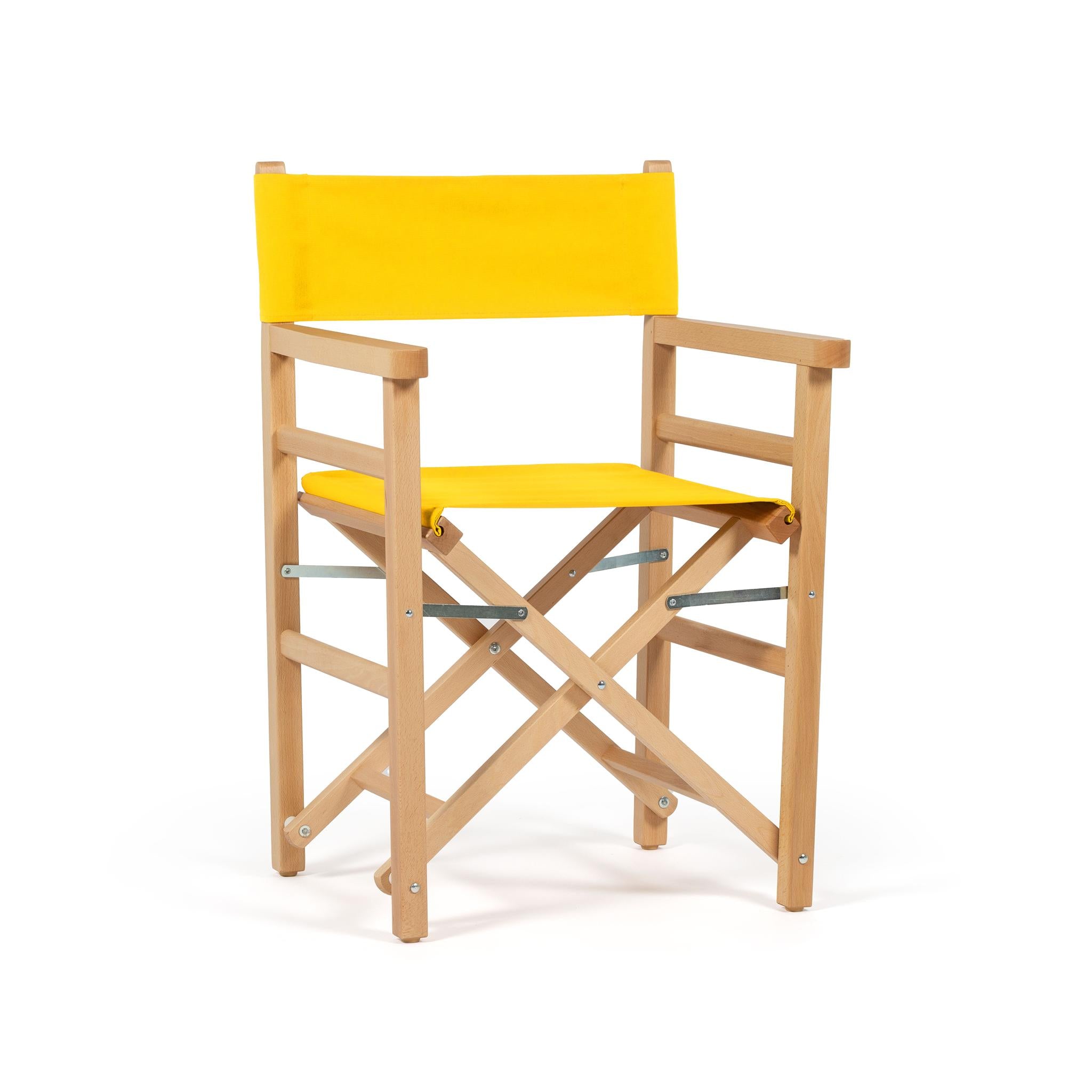 Sedia da Regista Beach Giallo