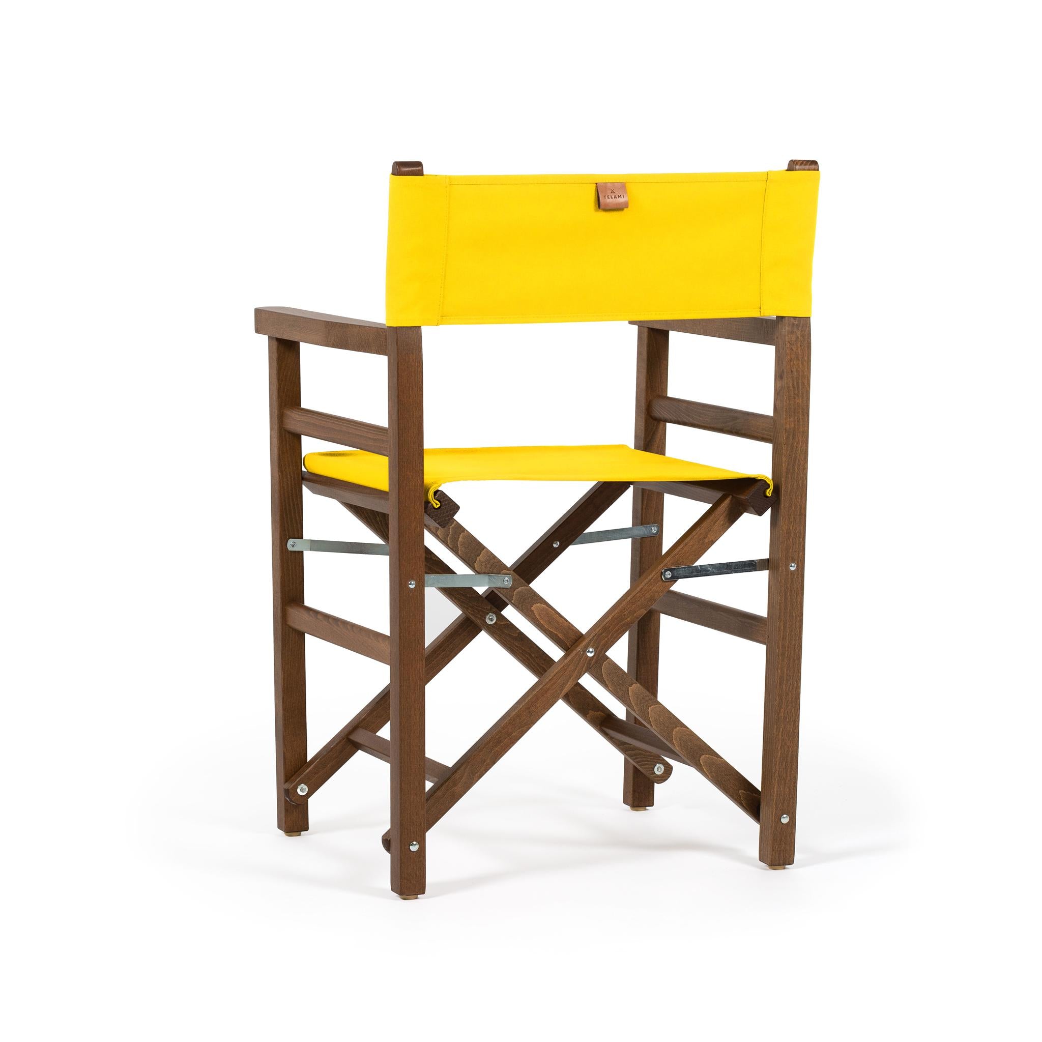 Sedia da Regista Beach Giallo