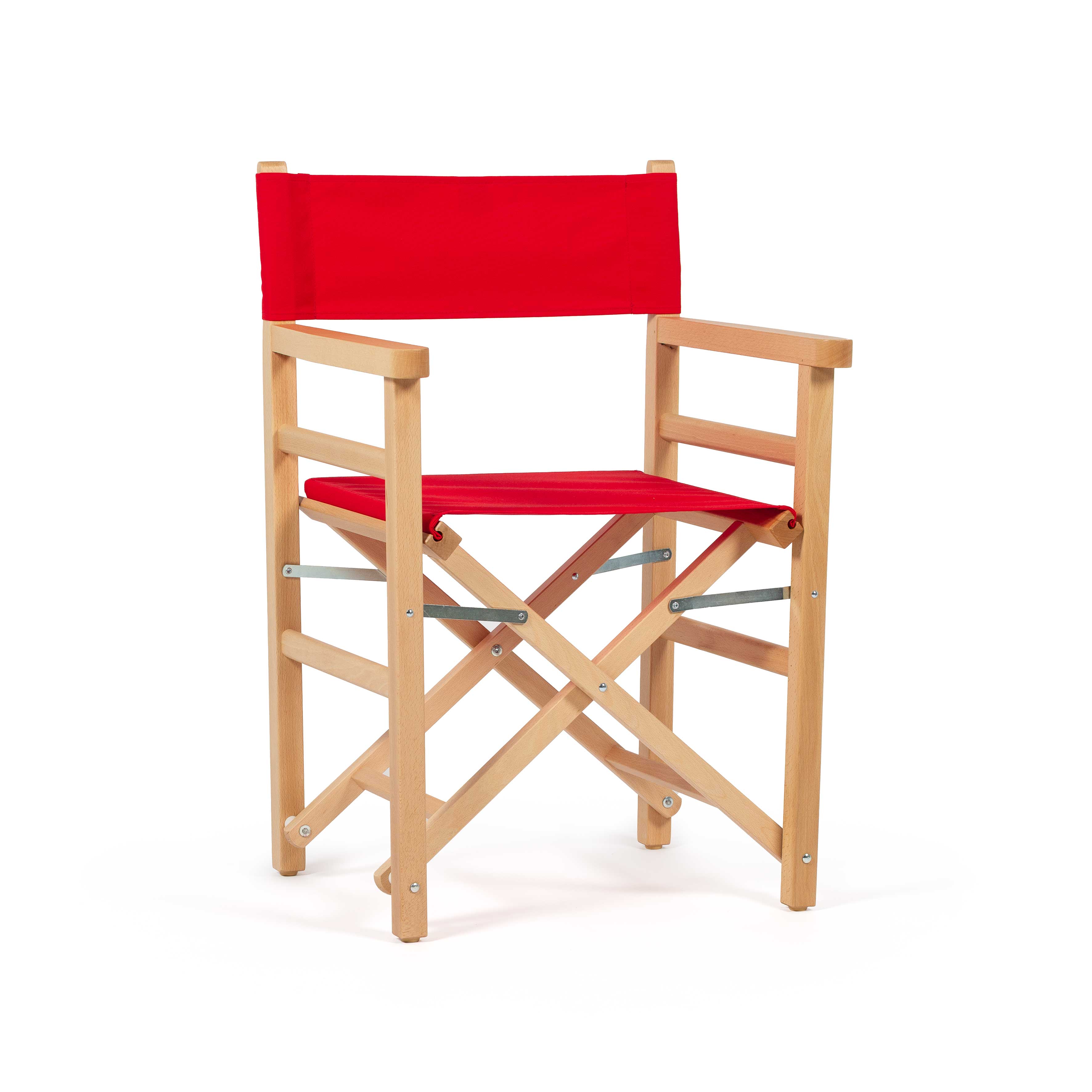 Sedia da Regista Beach Rosso