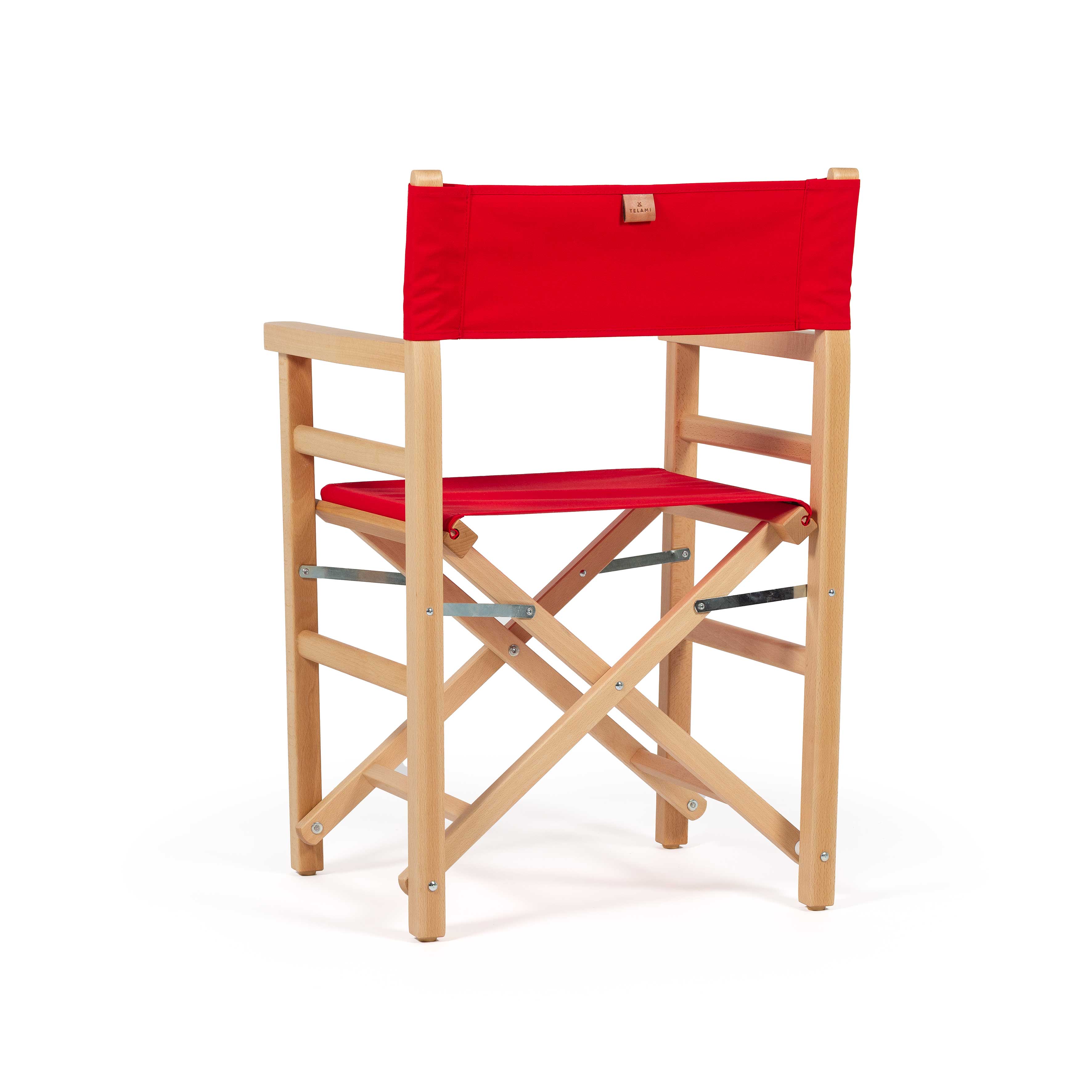 Sedia da Regista Beach Rosso