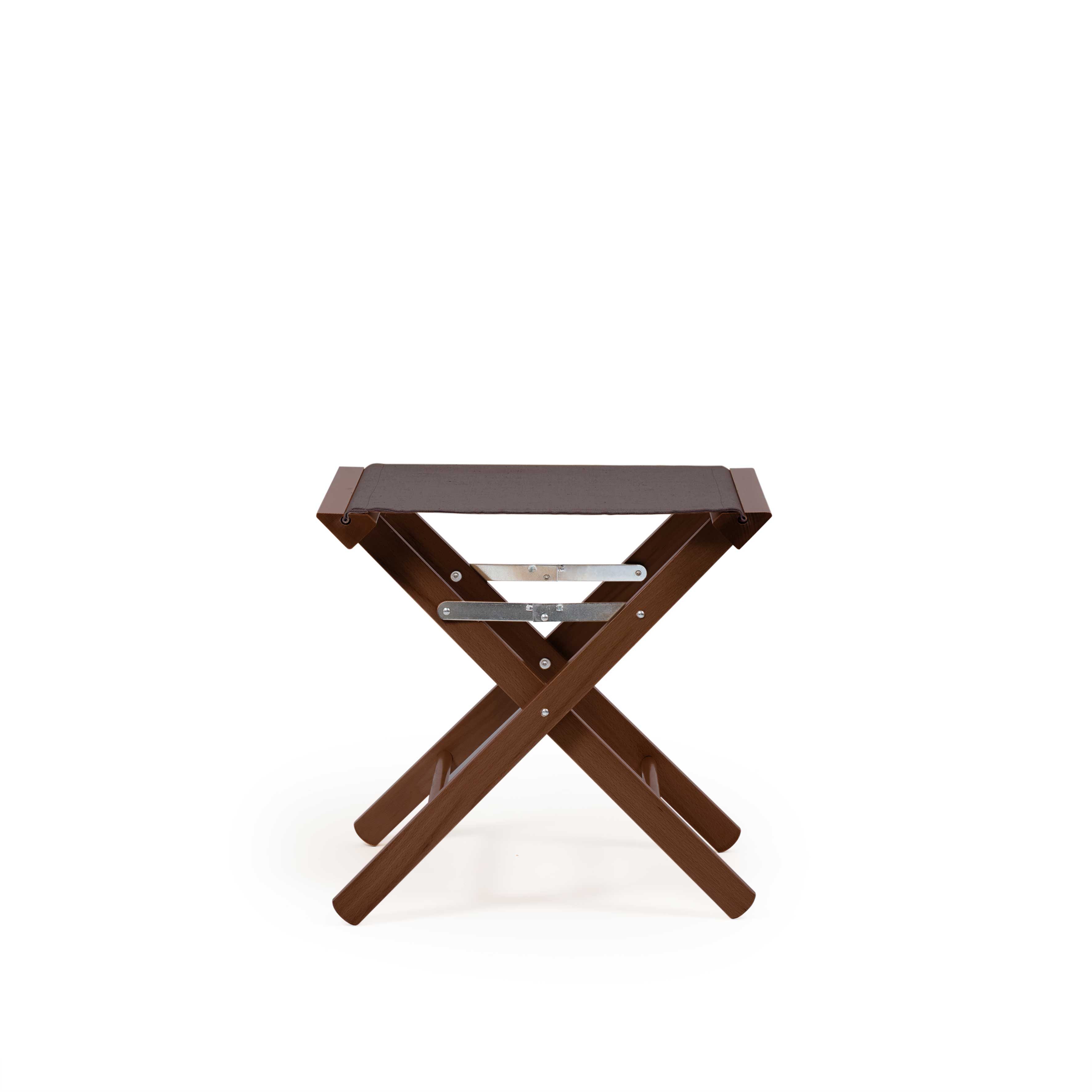 Sgabello Poggiapiedi Mogano