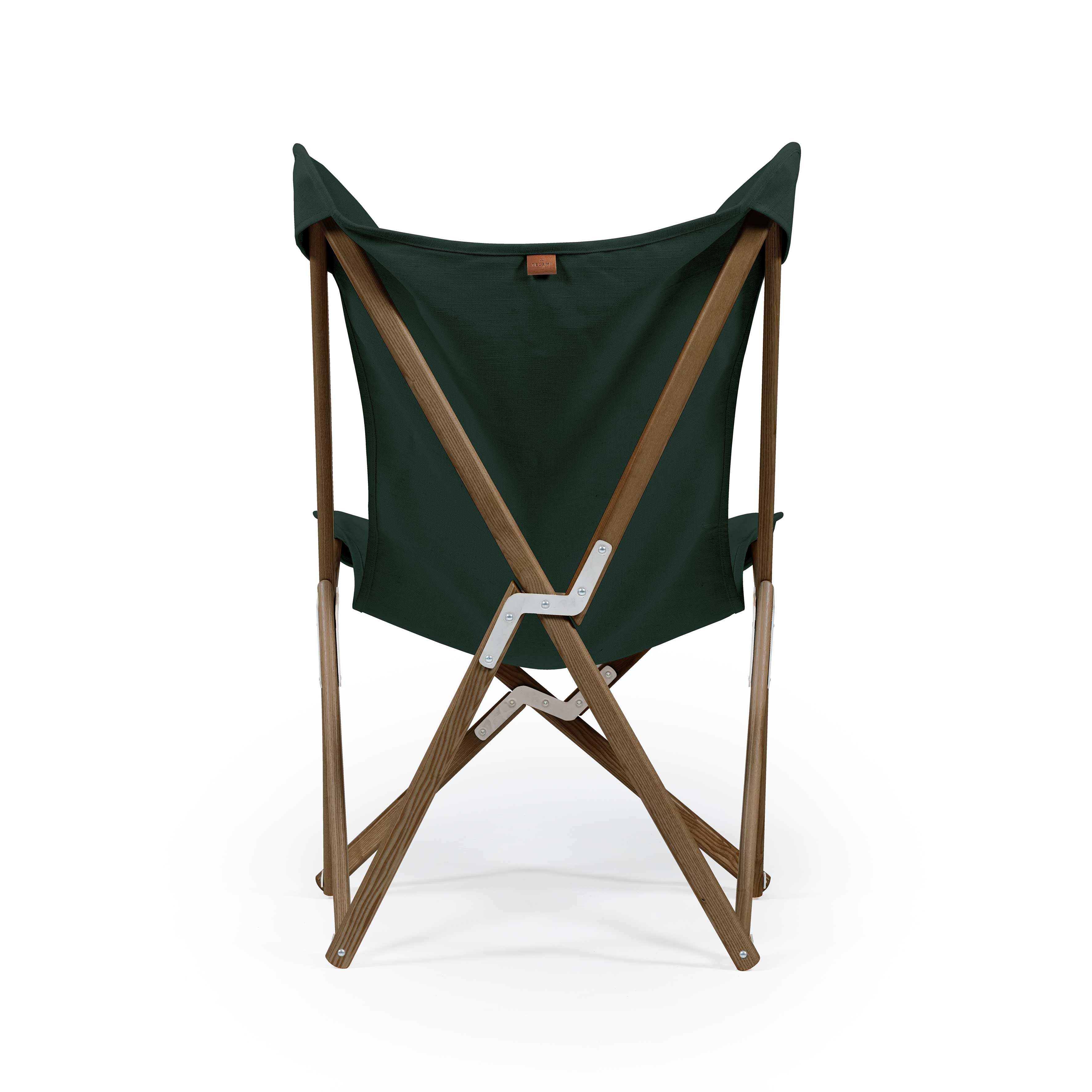 Tripolina Muschio - telaio Teak