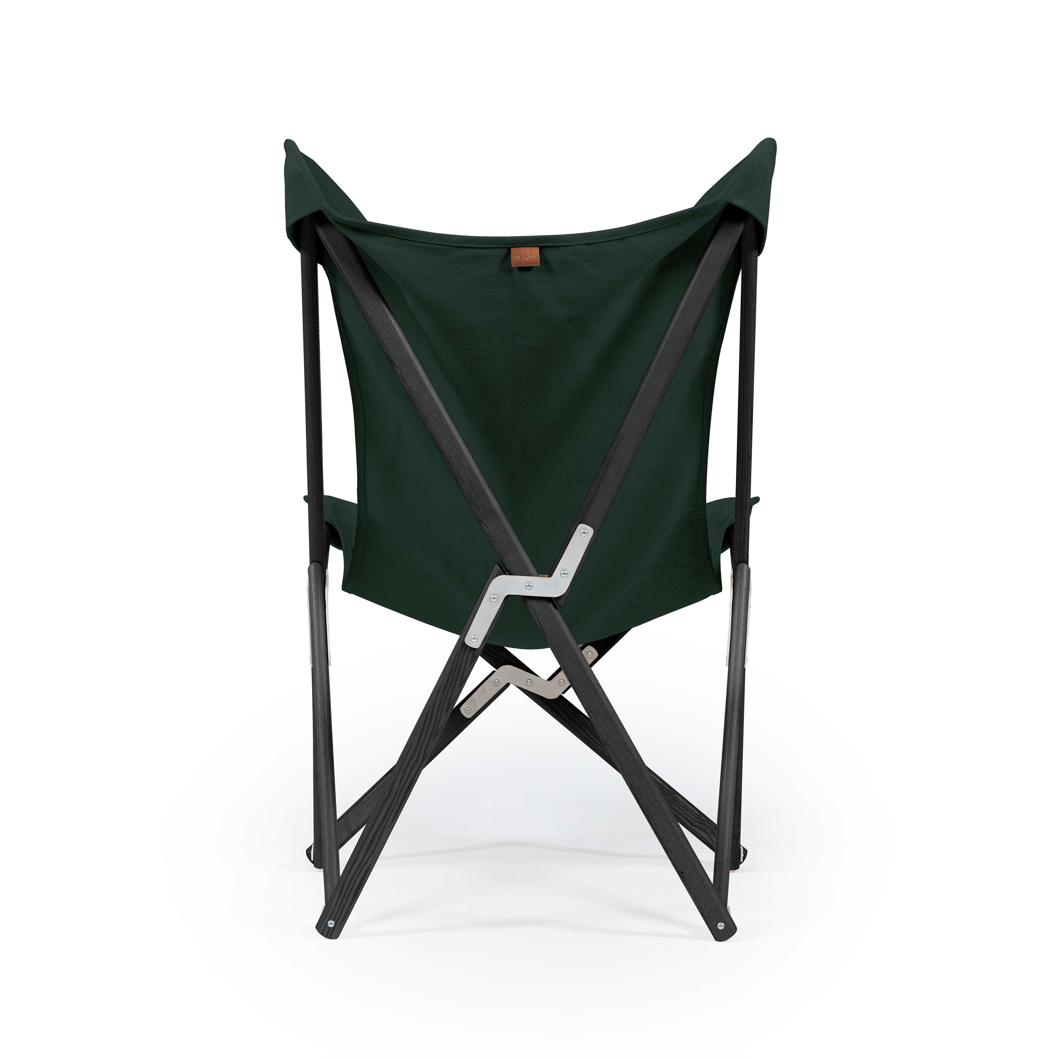 Tripolina Muschio - telaio Nero