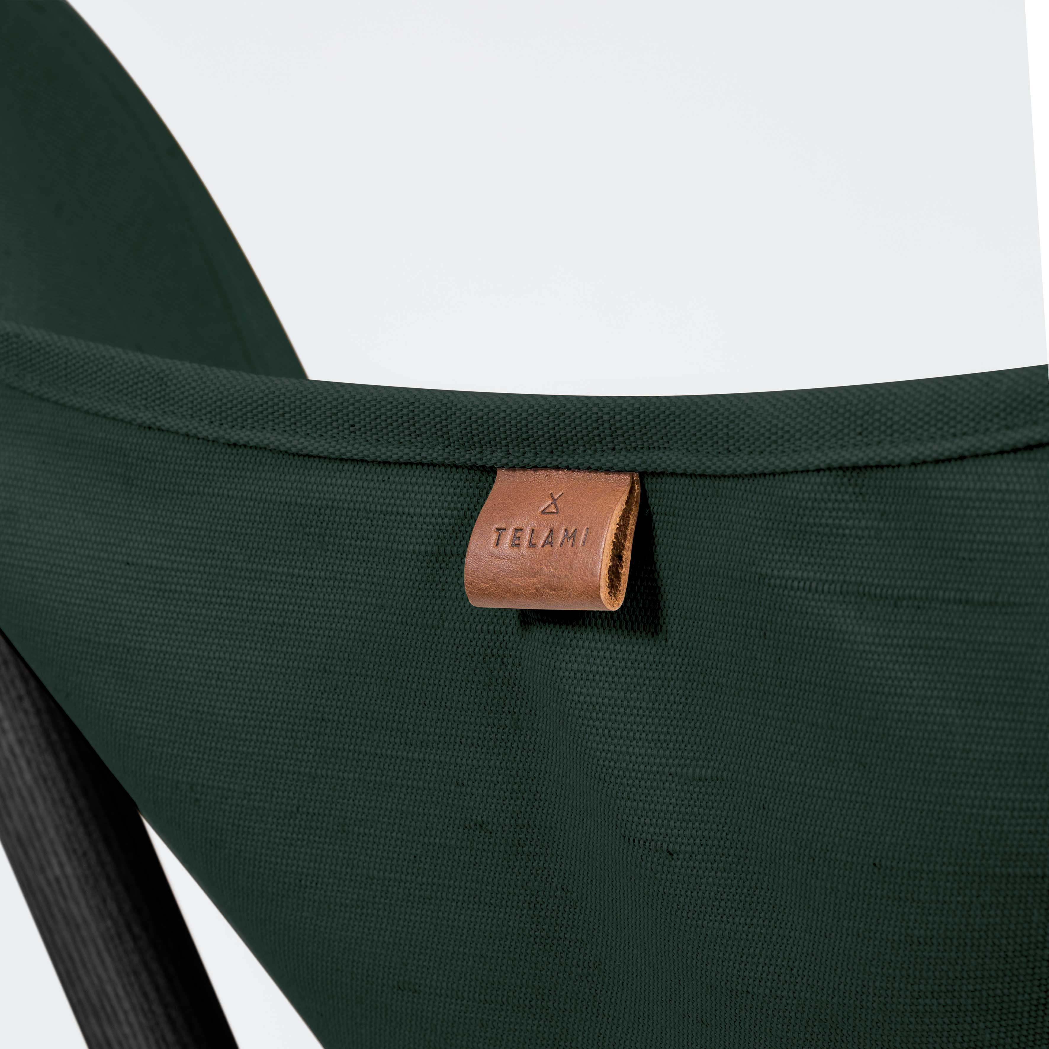 Tripolina Muschio - telaio Nero