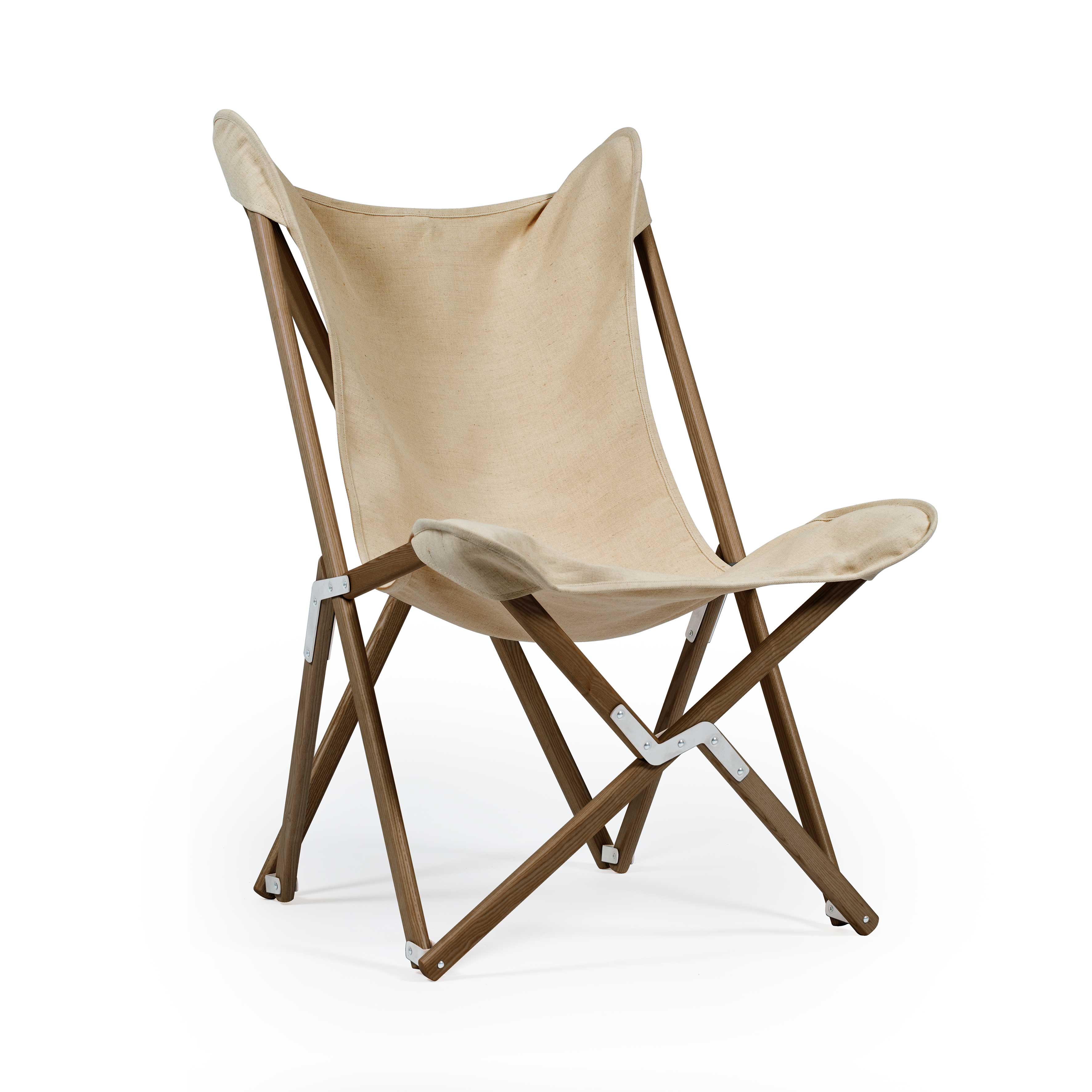 Tripolina Argilla - telaio Teak