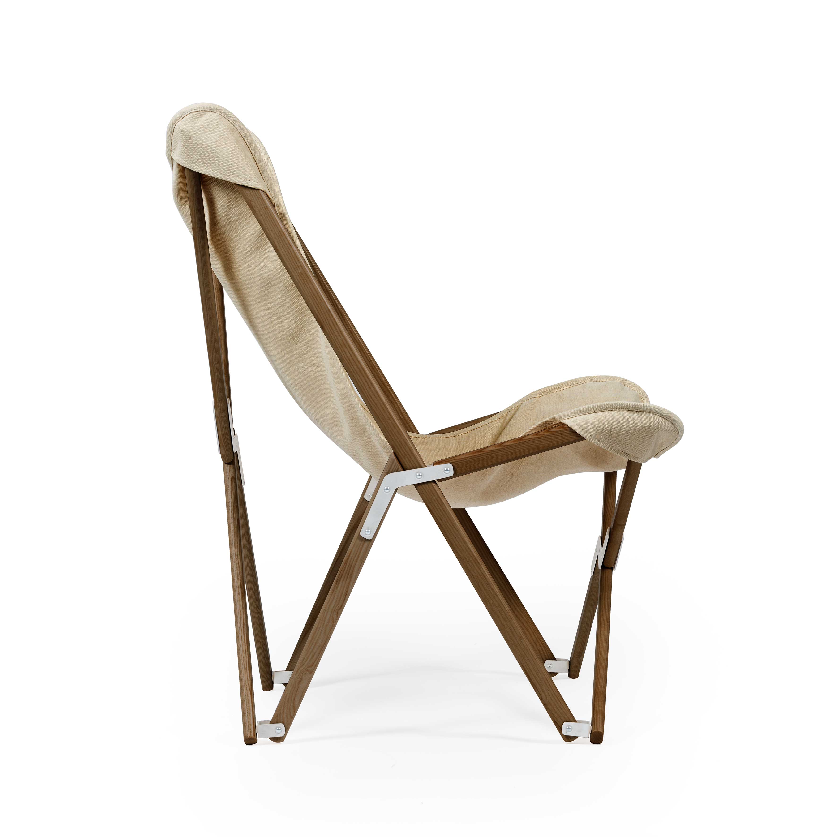 Tripolina Argilla - telaio Teak