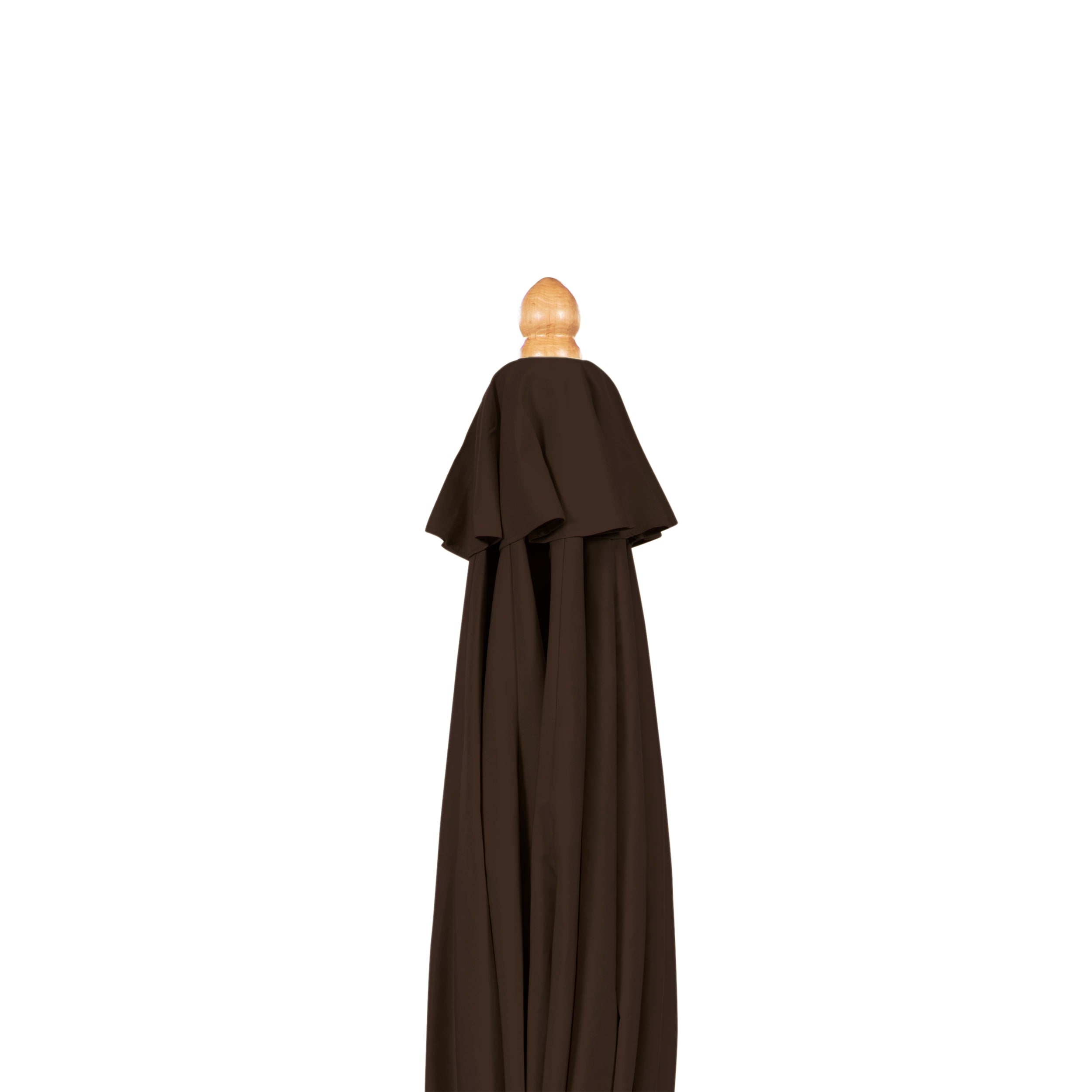 Round Umbrella Dark Brown