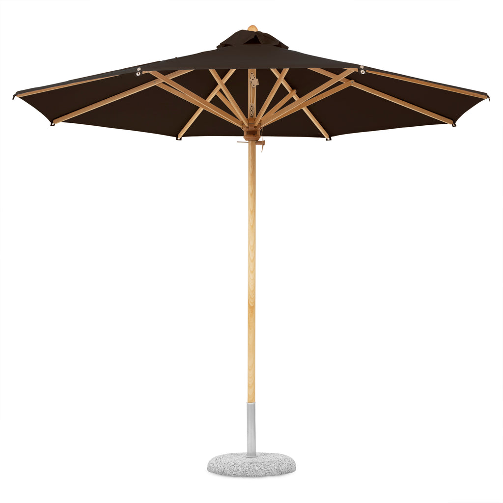 Round Umbrella Dark Brown