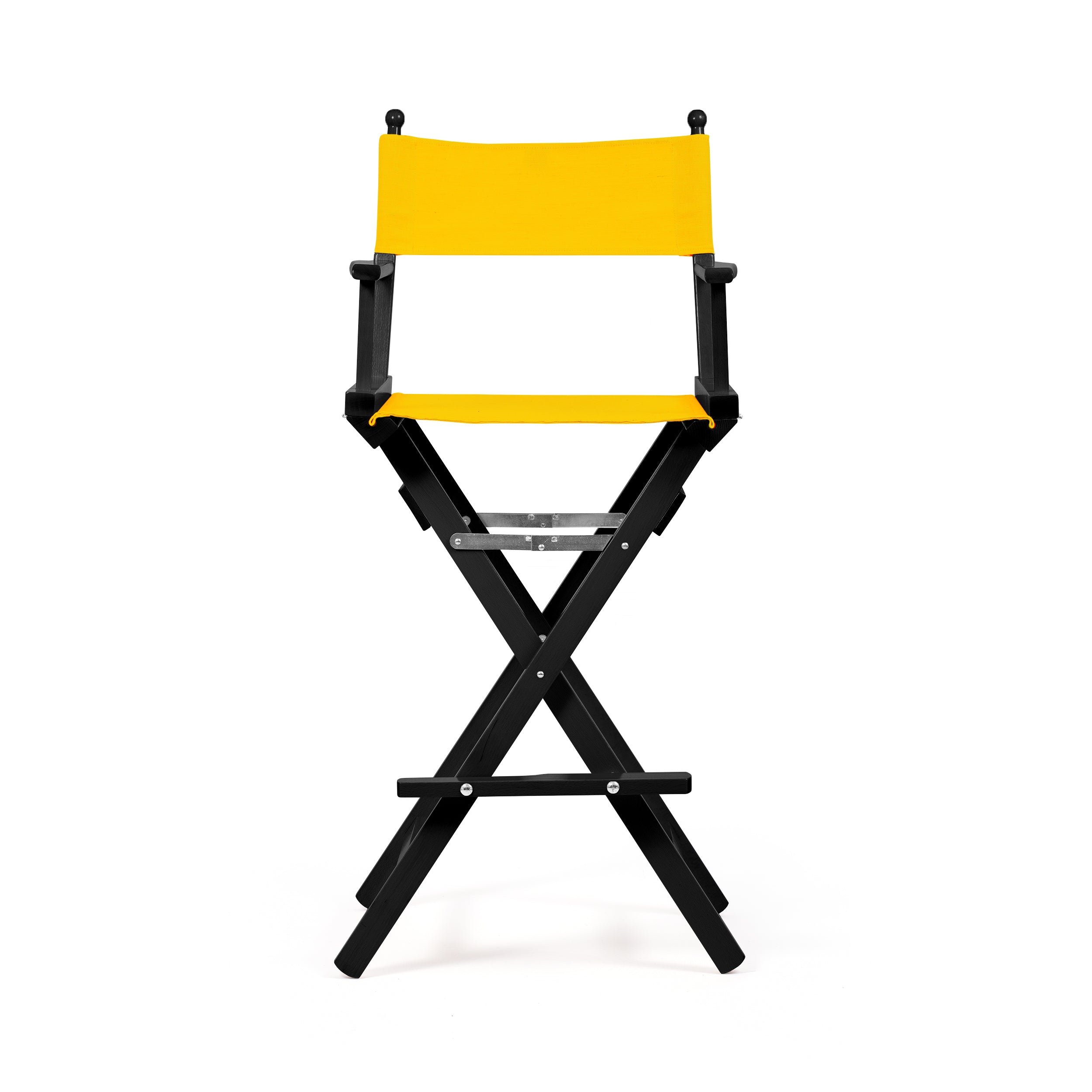 Director's Chair Make-up Primary Yellow Telami waterproof Design Made in Italy outdoor furniture patio chairs black-dyed frame