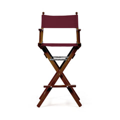 Director's Chair Make-up Bordeaux Telami waterproof Design Made in Italy outdoor furniture patio chairs teak-dyed frame