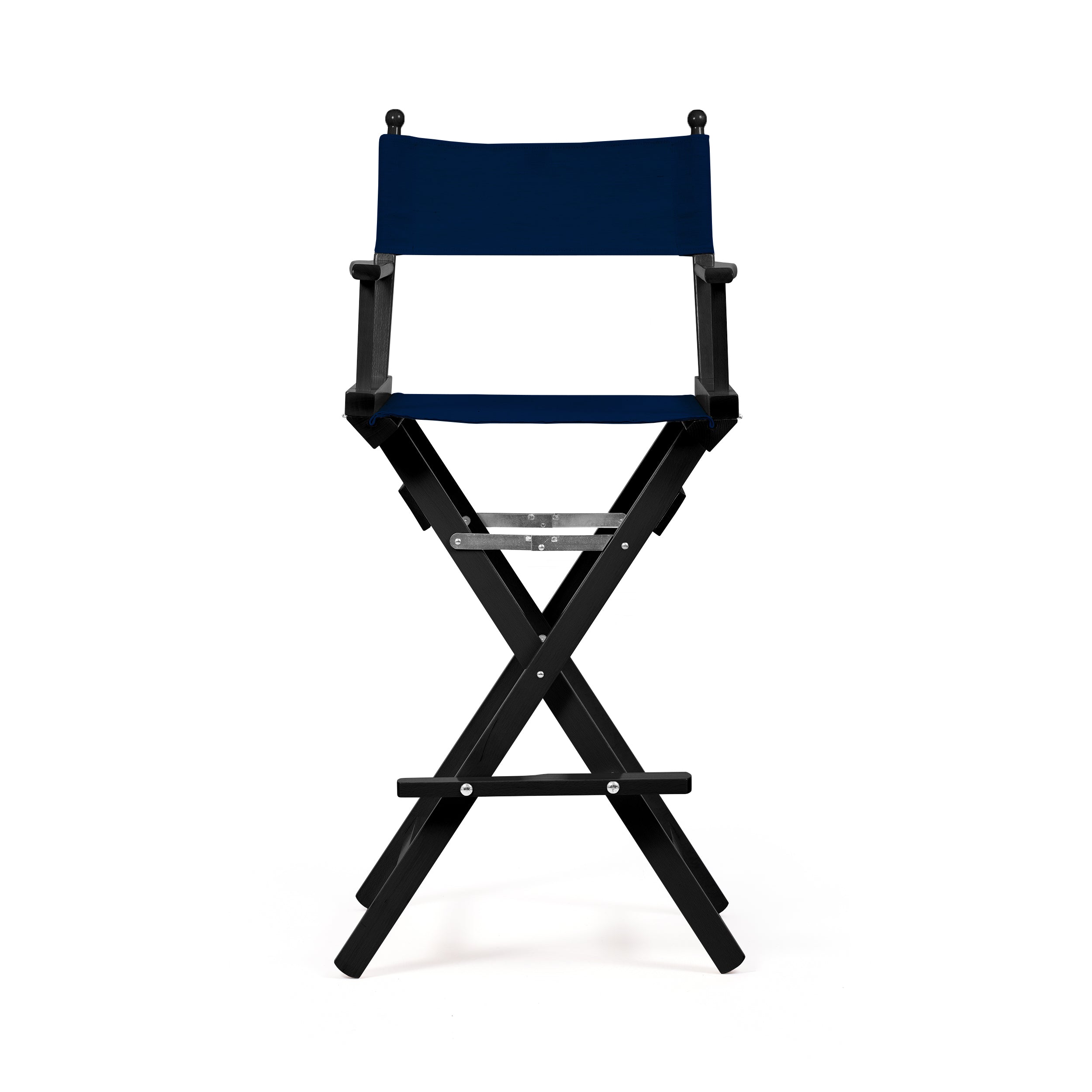 Director's Chair Make-up Midnight Blue Telami waterproof Design Made in Italy outdoor furniture patio chairs black-dyed frame