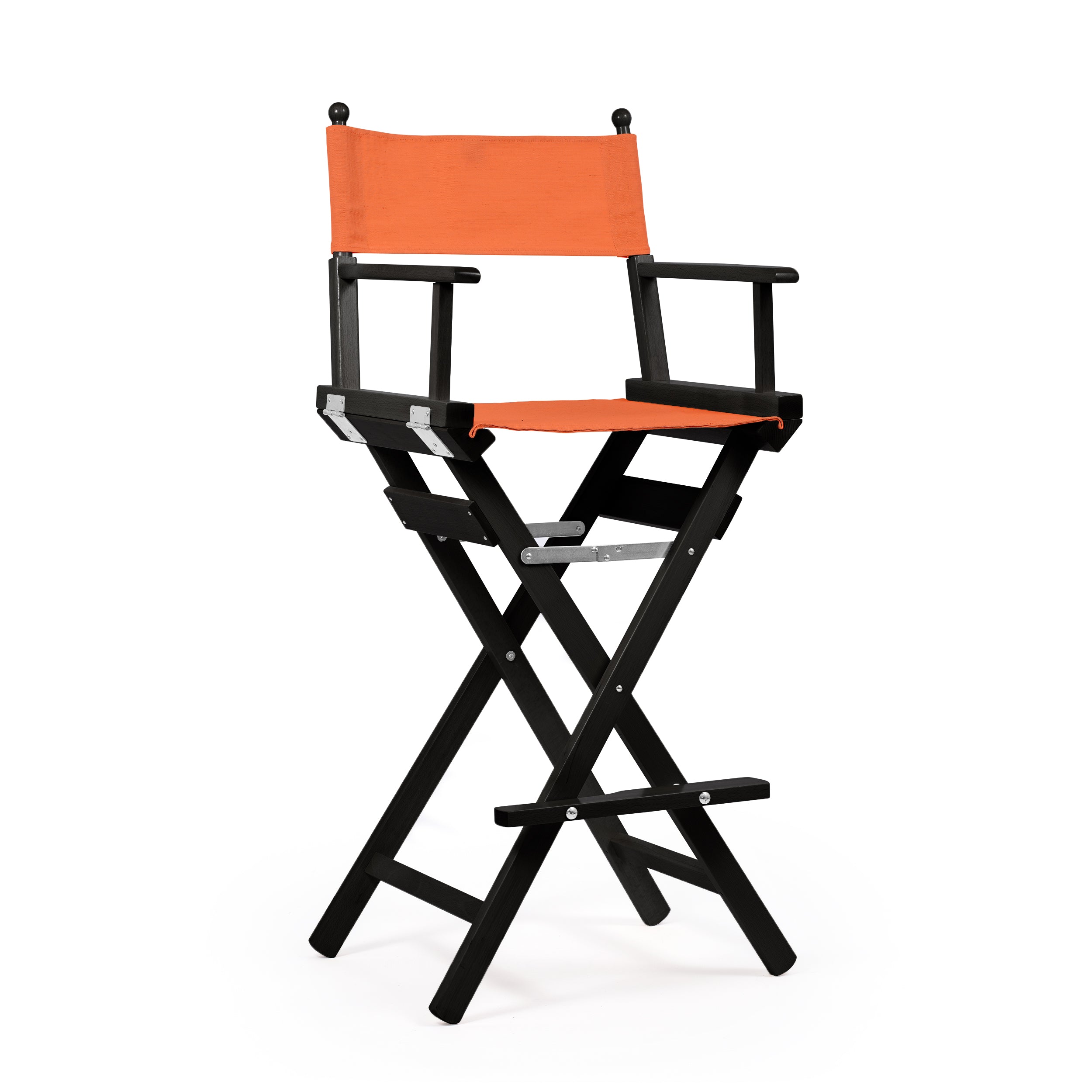Director's Chair Make-up Terracotta Red Telami waterproof Design Made in Italy outdoor furniture patio chairs black-dyed frame